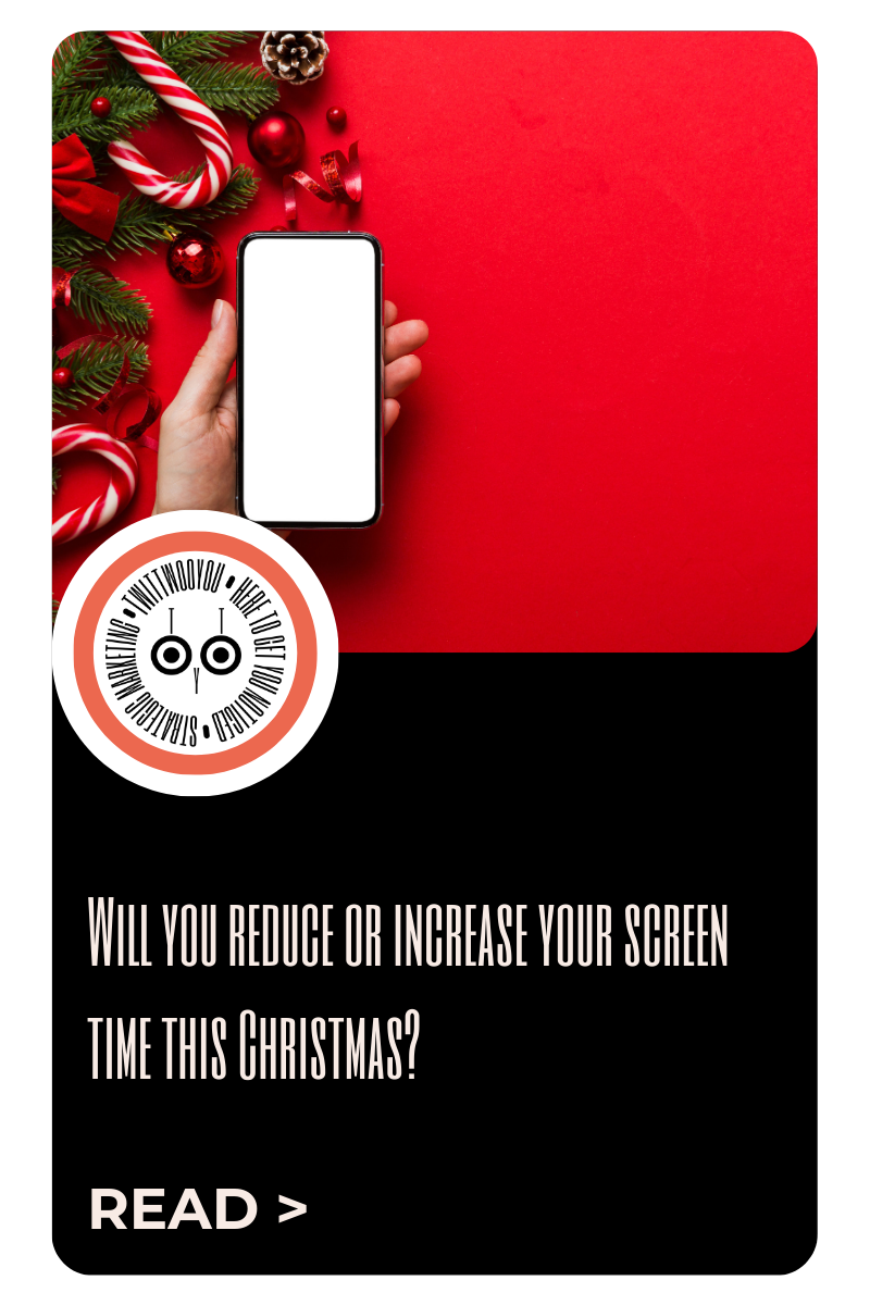 Will you reduce or increase your screen time this Christmas?