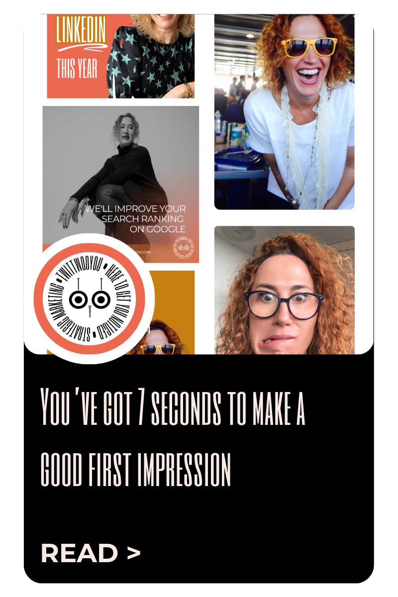 You’ve got 7 seconds to make a good first impression