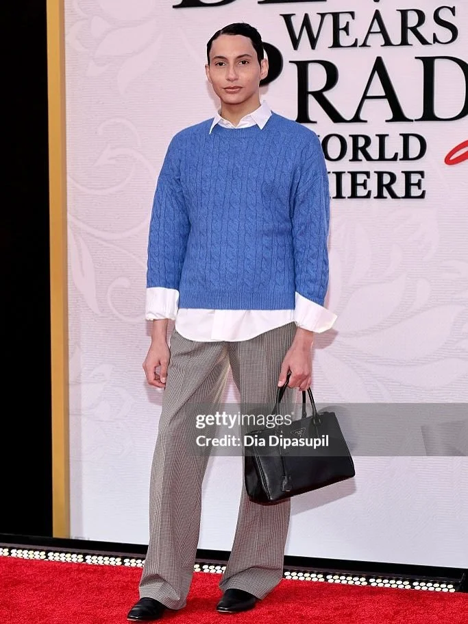 Iconic evening, cerulean vibes, love you @lucyliu ❤️ You all have to see #thedevilwearsprada2 on May 1st! @20thcenturystudios @fashionphile