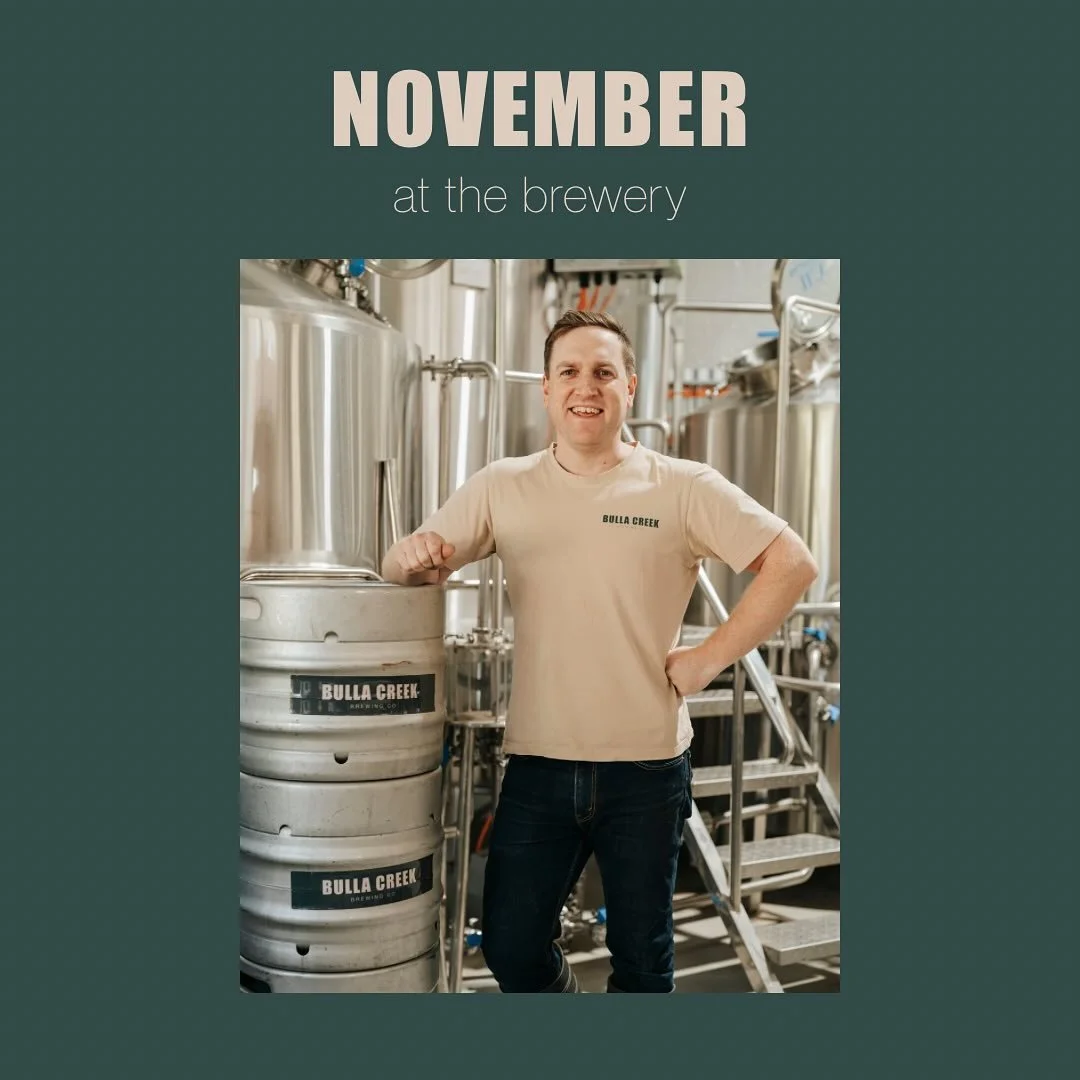 Plenty of brewing and keg and can filling in November, ahead of the party season! We’ve got a fresh batch of Eldridge Honey that’s just been delivered and I’m thinking a Honey Double IPA. Thoughts? ๐ฏ Never fear the popular mid-stre