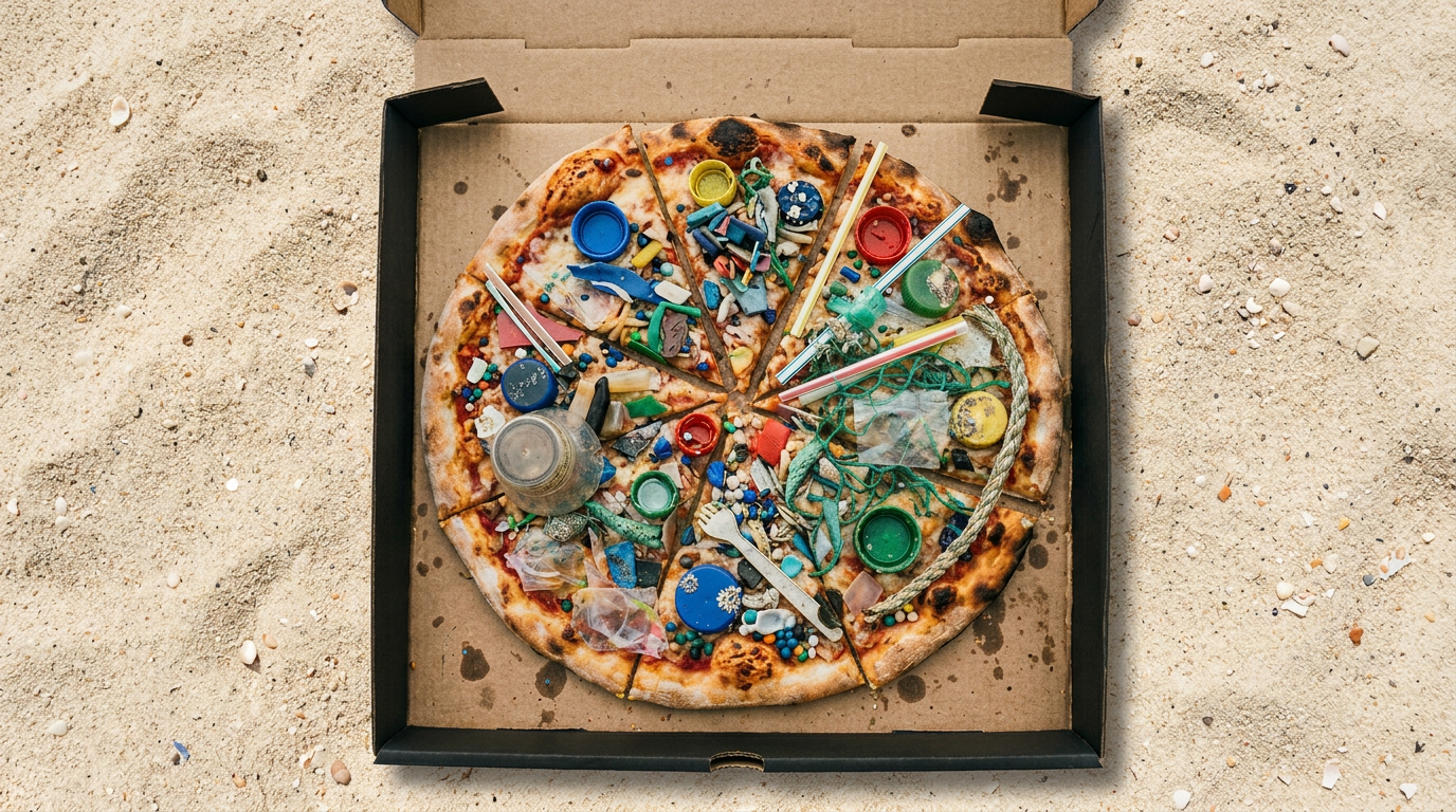 The Catch of the Day Pizza