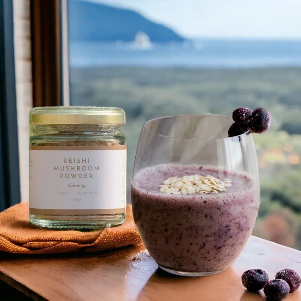 🧘&zwj;♀️Start spring with a calm mind 🧘&zwj;♀️

For all the busy bees out there who find it hard to calm down at the end of the day. Take a moment to unwind with the soothing power of Reishi Mushroom Powder. Let your mind and body relax even on the