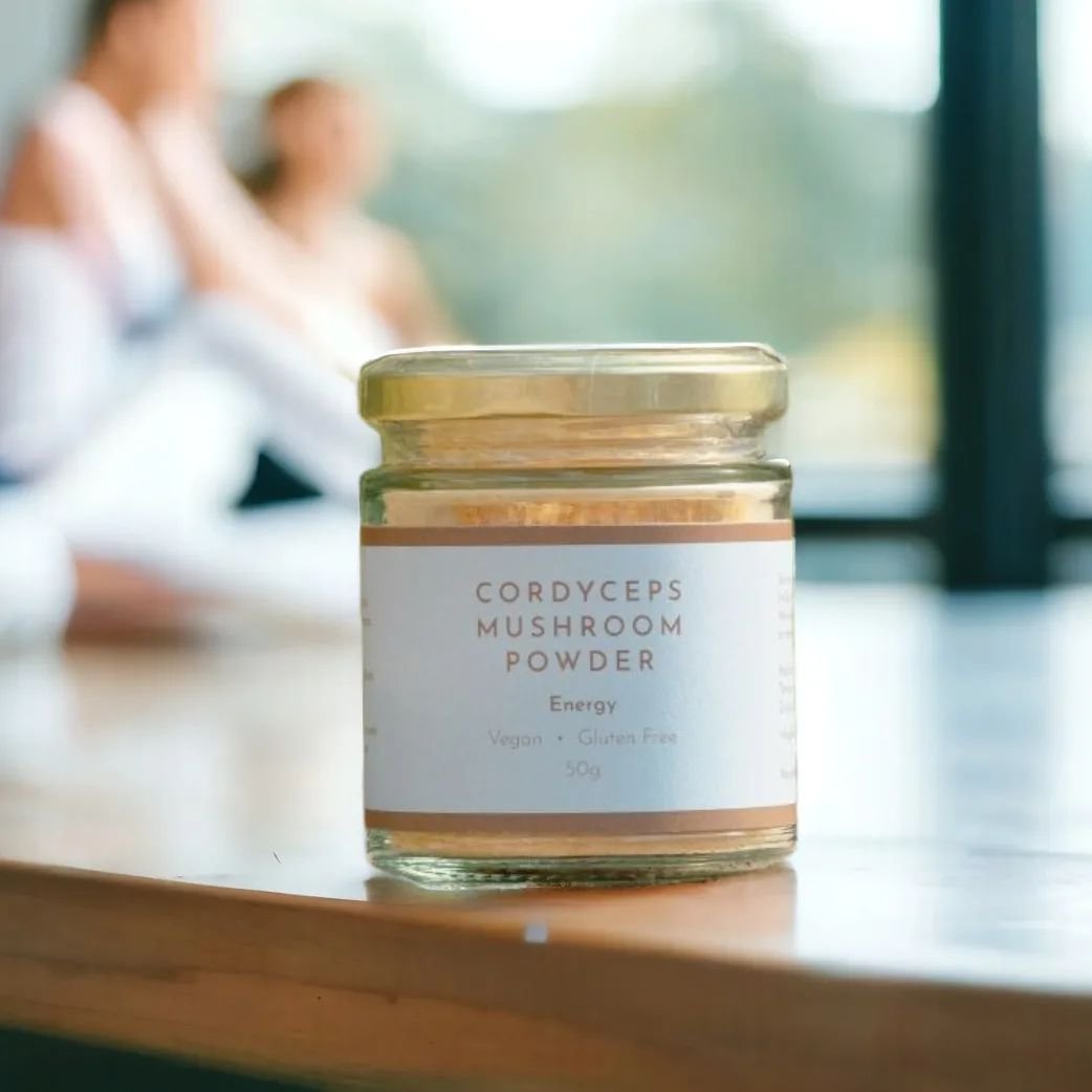 Drum roll for the Power House of mushroom powders! 

Discover the power of nature with our Cordyceps Mushroom powder, a hidden gem in the world of wellness. Cordyceps in know for its unique ability to increase energy and enhance mood. 

For more info