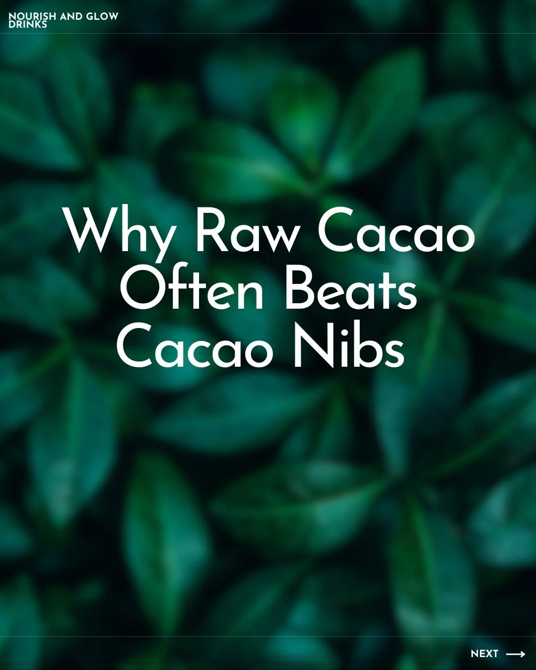 Raw Cacao or Cacao nibs? Swipe to find out why the difference matters 👉
.
.
 #WellnessSimplified #StressLessLiveMore #PlantPoweredCalm #PlantPower #AdaptogenOnTheGo #Adaptogens #MindfulMoments #MindfulLiving #HolisticHealth #VeganLife #MagnesiumBoos