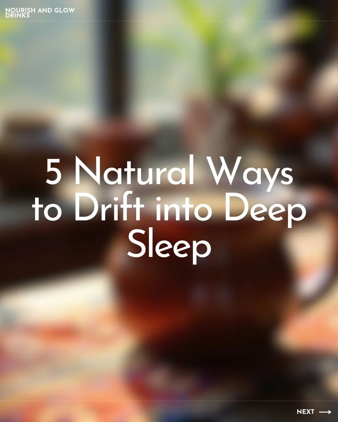 Struggling to fall asleep or stay asleep? These 5 natural tips can help you unwind, relax, and drift into deep, restorative rest. From ceremonial cacao to reishi mushroom powder, small rituals can make a big difference in your sleep quality.

Try one