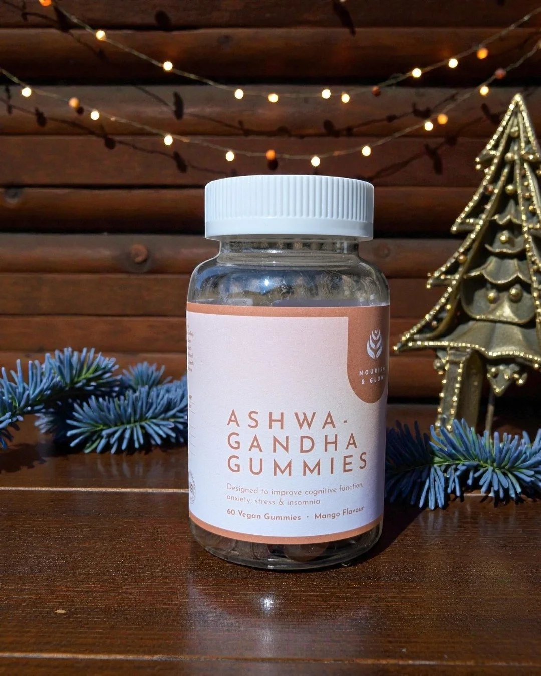 A little calm you can actually look forward to...

Ashwagandha Gummies make daily wellness easy&mdash;no pills, no fuss, just a tasty way to support balance, manage everyday stress, and fit self-care into even the busiest days. Because feeling good s