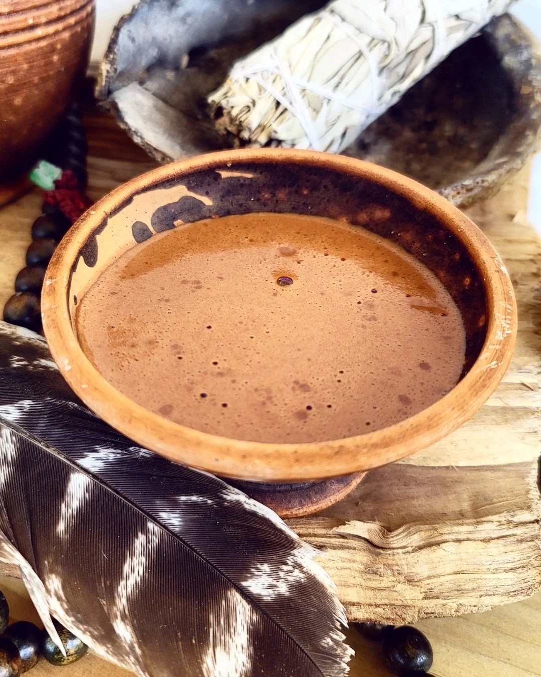 ✨ Ceremonial Cacao: a ritual, not just a drink ✨

This sacred cup of Ceremonial Cacao has been used for centuries as a heart-opening ritual &mdash; a moment to slow down, set intentions, and come back home to yourself. 

In cacao ceremony, we gather 