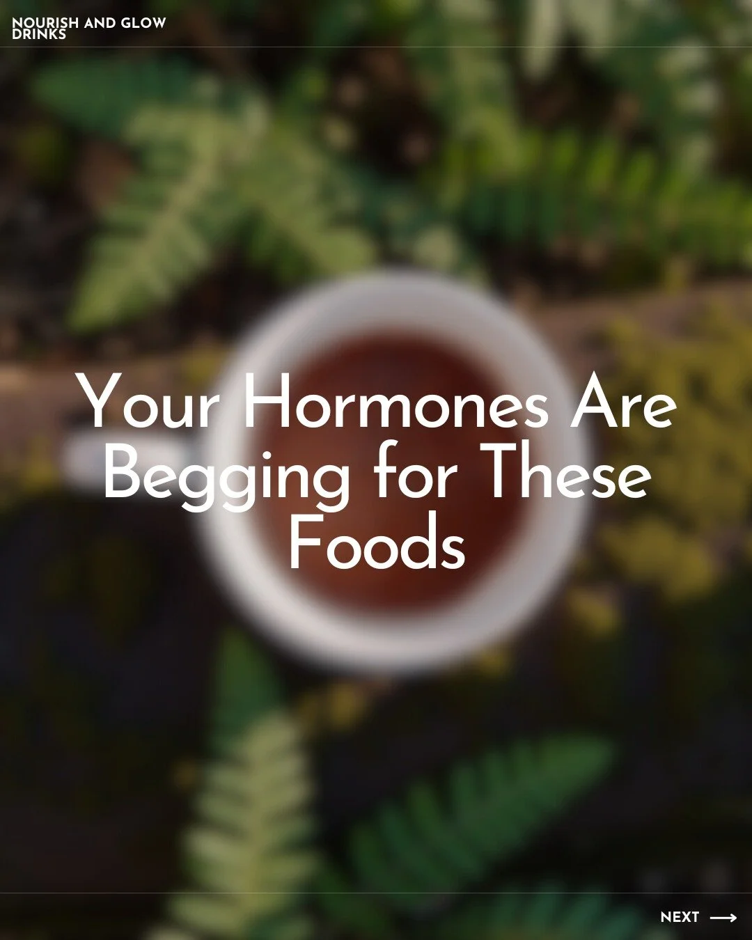 Your hormones aren&rsquo;t &ldquo;out of control&rdquo; &mdash; they&rsquo;re responding to how you nourish and support your body.

The truth is, small daily choices can have a huge impact on things like mood, energy, cycle health, and stress levels.