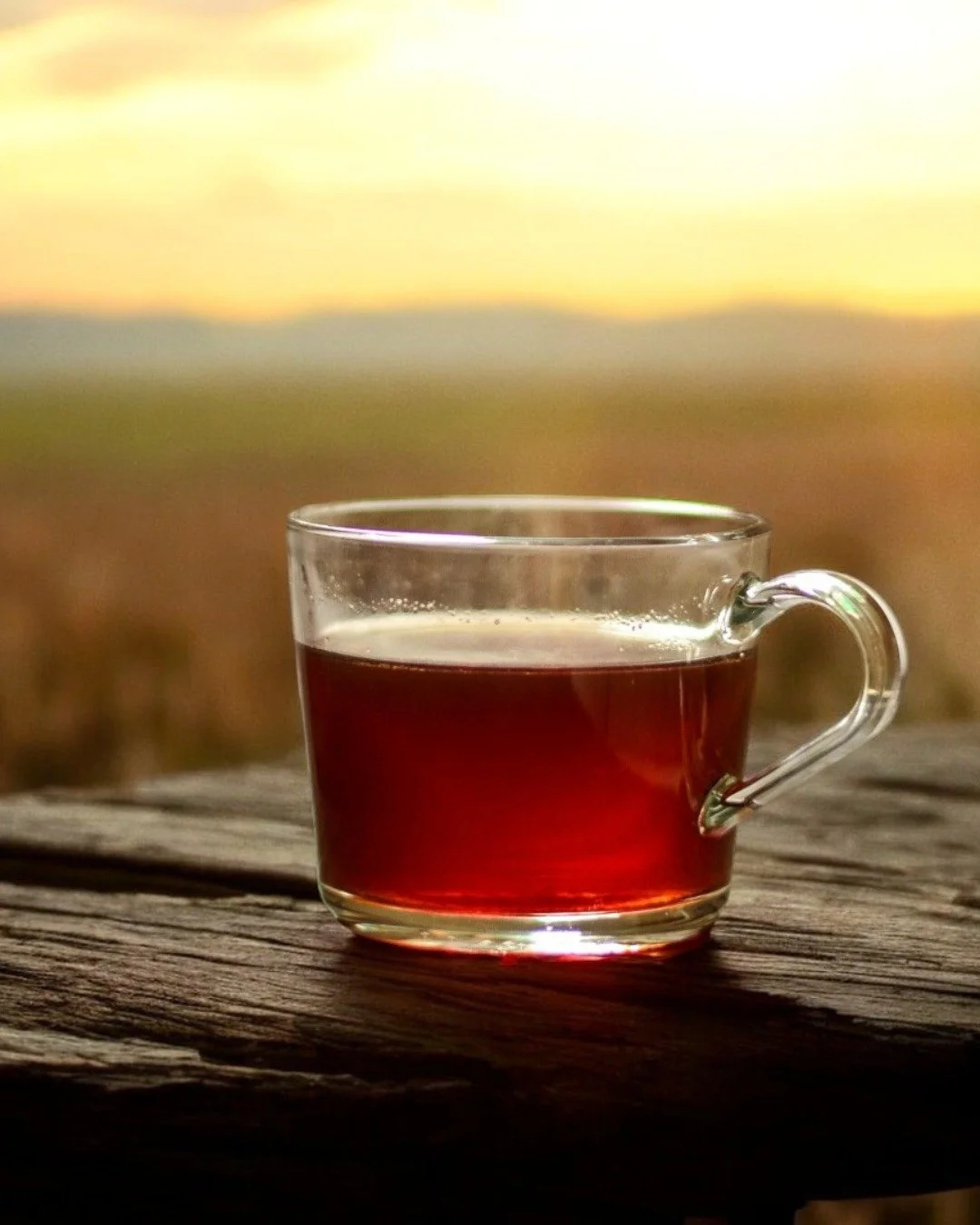 Golden hour, golden cup. 🌅✨

There&rsquo;s something special about slowing down with the sunset and a warm, grounding blend of turmeric tea and Chaga mushroom powder. Earthy, nourishing, and made to support you from within&mdash;this is your reminde