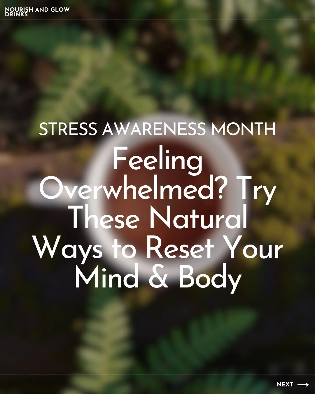 Stress isn&rsquo;t just something we &ldquo;push through&rdquo; &mdash; it&rsquo;s something we need to support our bodies through. 🌿

This Stress Awareness Month, we&rsquo;re choosing to slow down, tune in, and nourish ourselves with intention. Fro