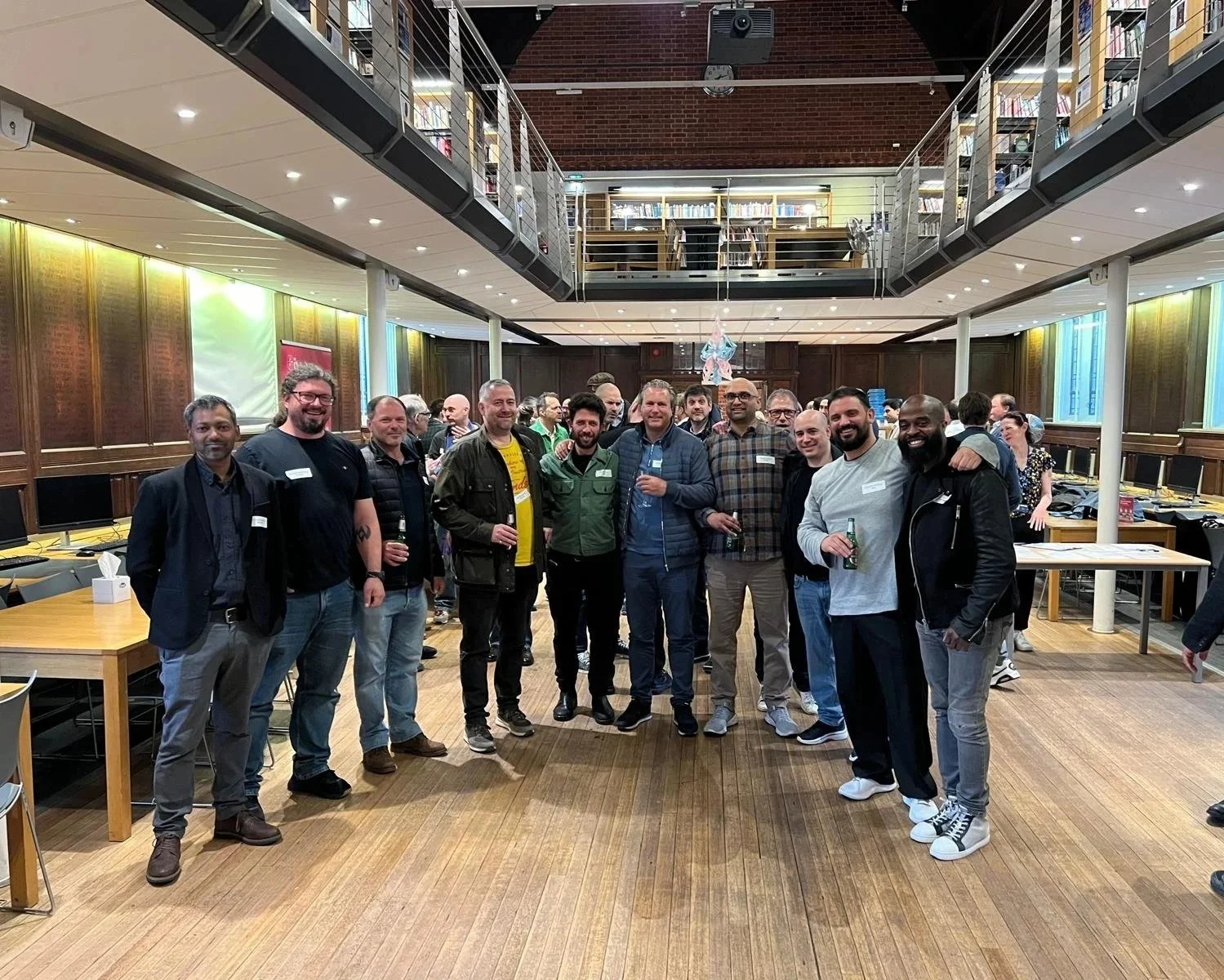 90s Leavers Reconnect at School for Nostalgic Evening