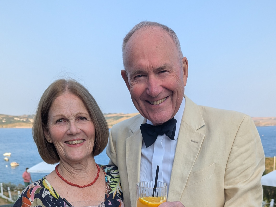 Richard Brewster (CH 1964) celebrates Golden Wedding Anniversary