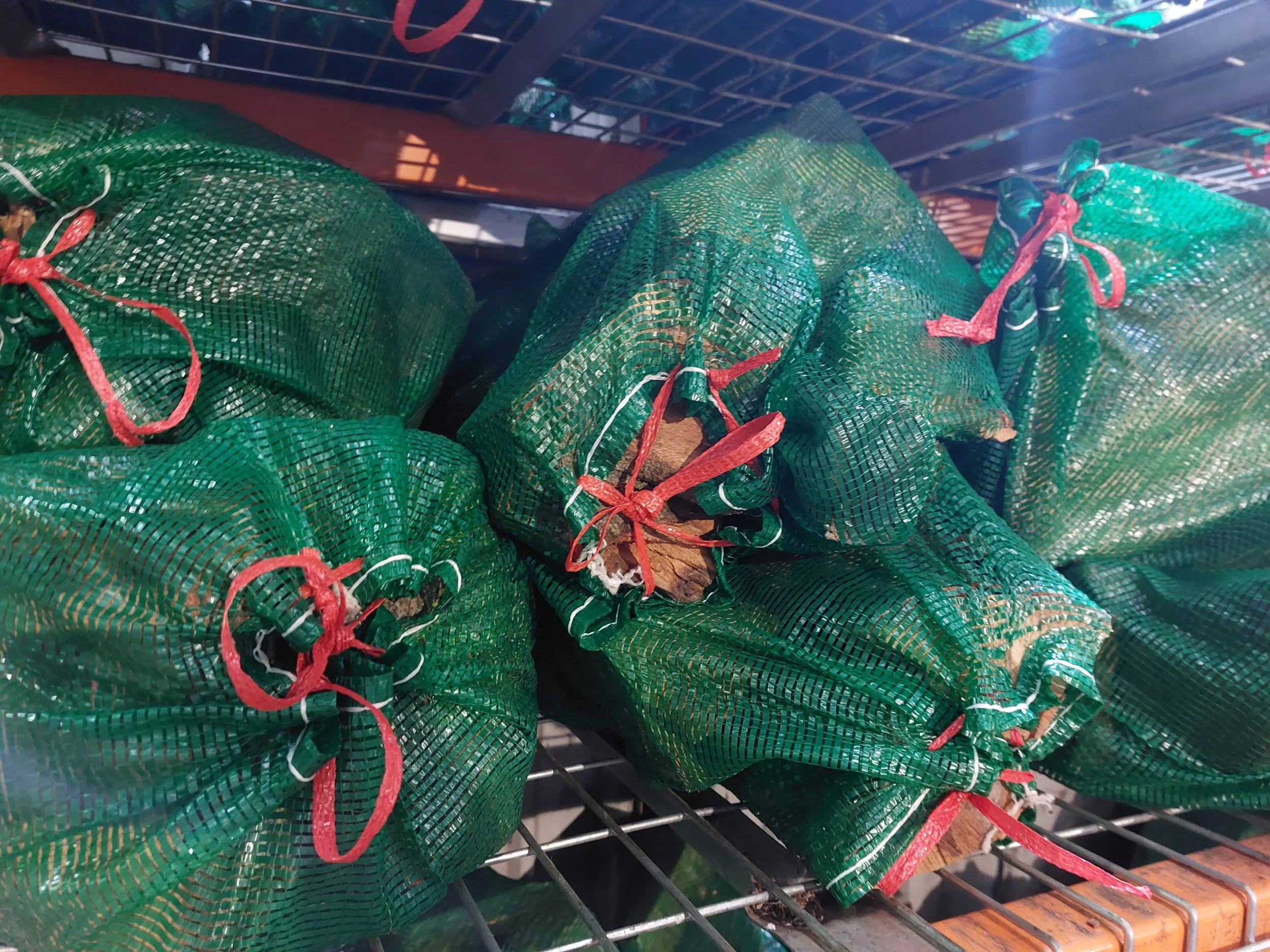 10x Hardwood Log Bags