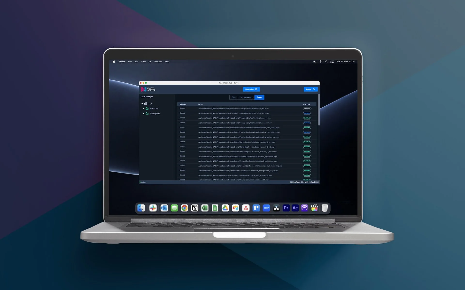Screenshot of Knox Server