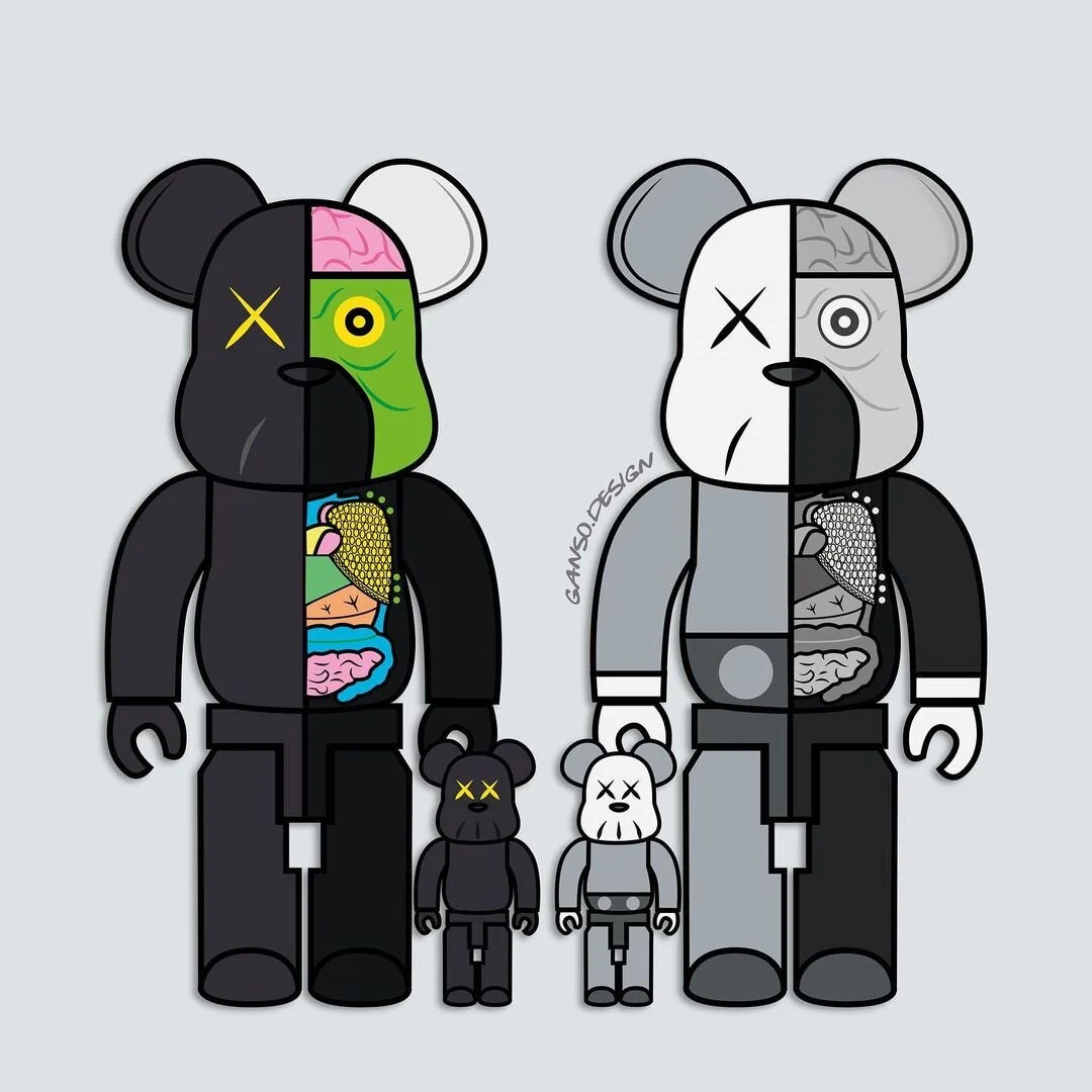 Kaws Bearbrick