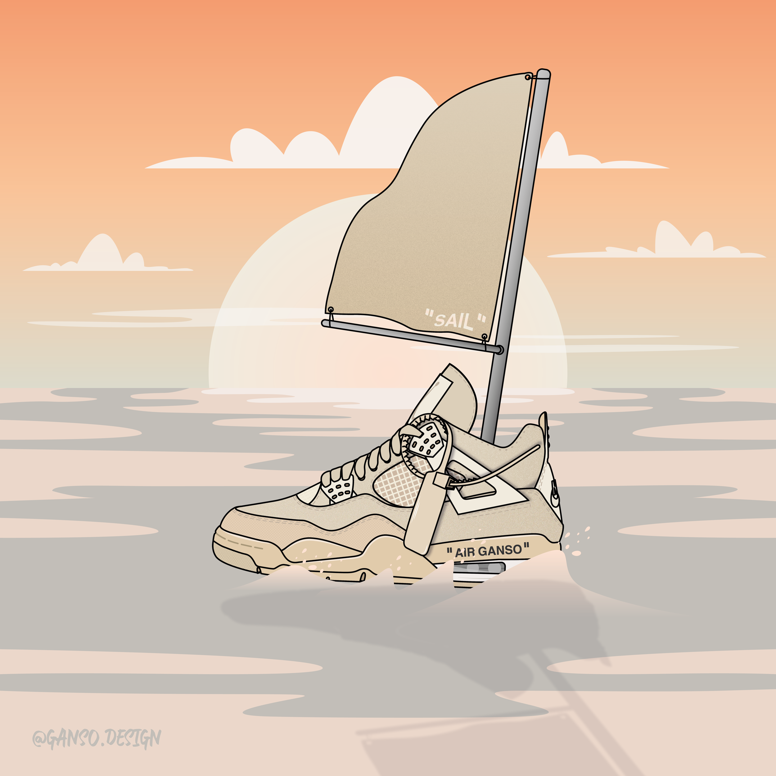 Air Jordan 4 Off White