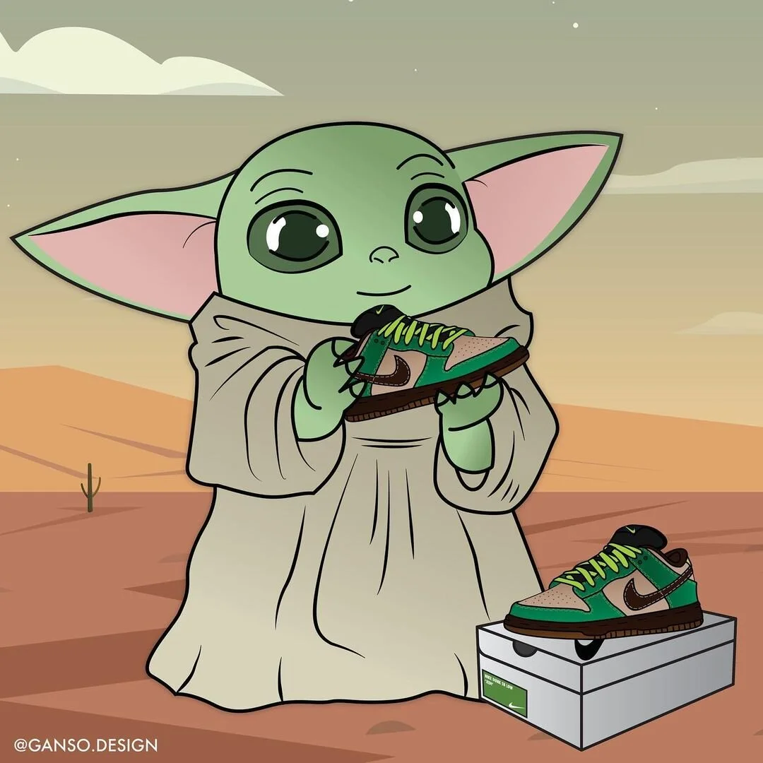 Baby Yoda x Nike SB Dunk Jedi
