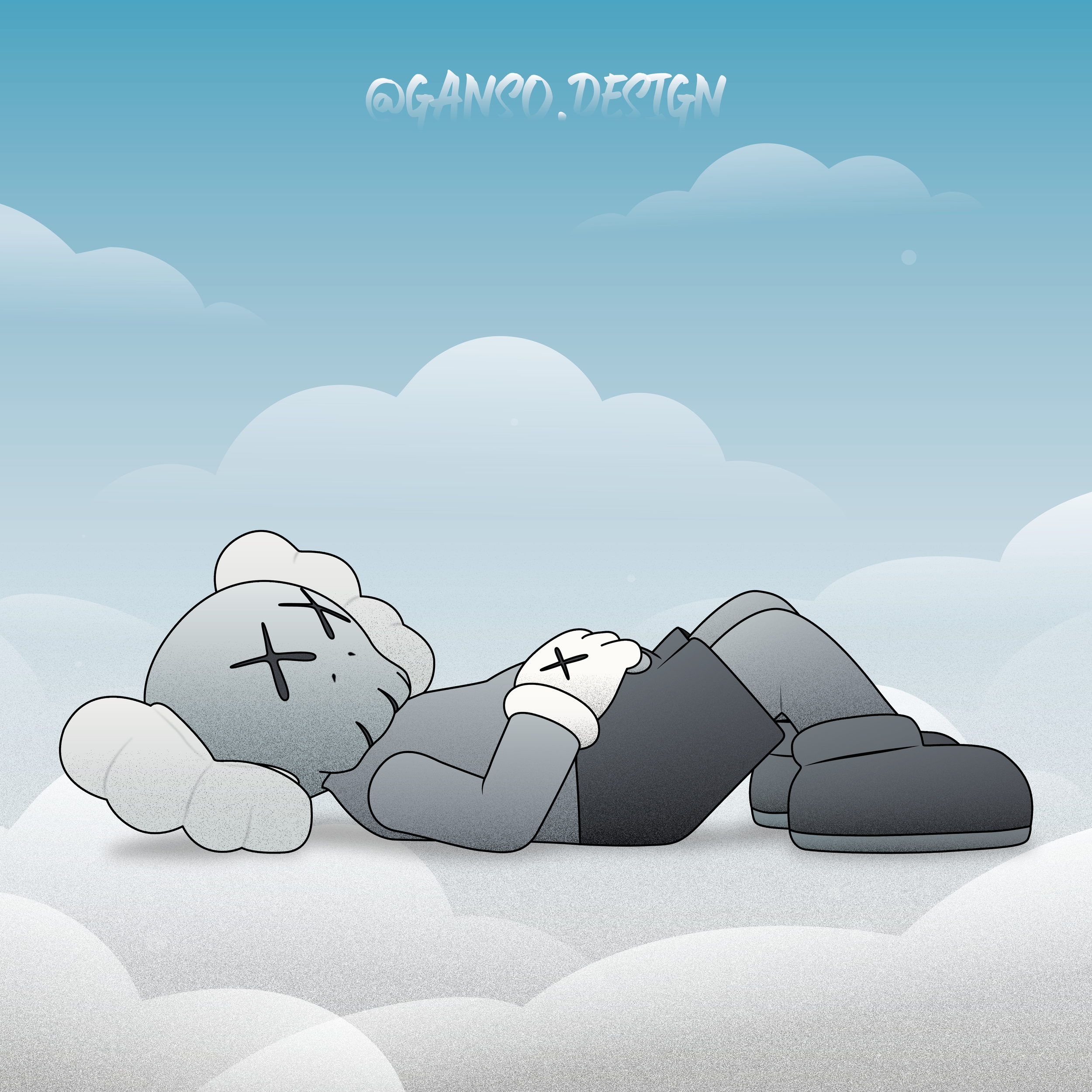 Kaws in the Klouds