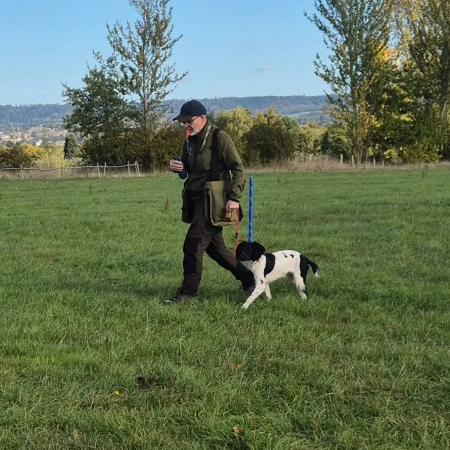 Second foundation class for this lovely group this morning 

Loose lead walking, recall, steadiness and self control, and an introduction to memory retrieves 

#gundogfoundations #gundogbasics #younggundog