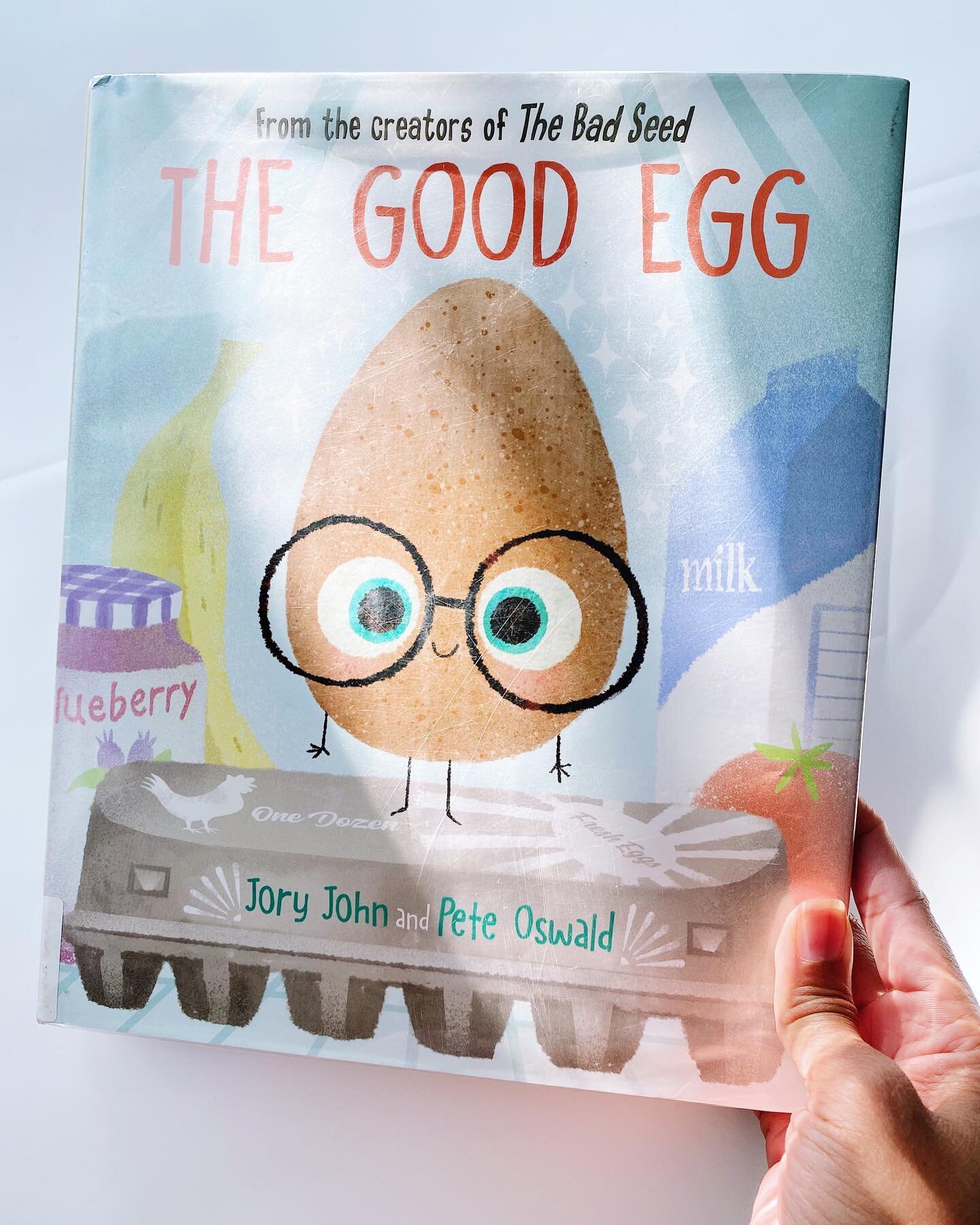 This is one of our favorite books. We actually reviewed it on an episode of Kidbookish. If you have watched it go check it out. 
It illustrates the idea of perfectionism through a little egg who starts to crack after being good and doing all the righ