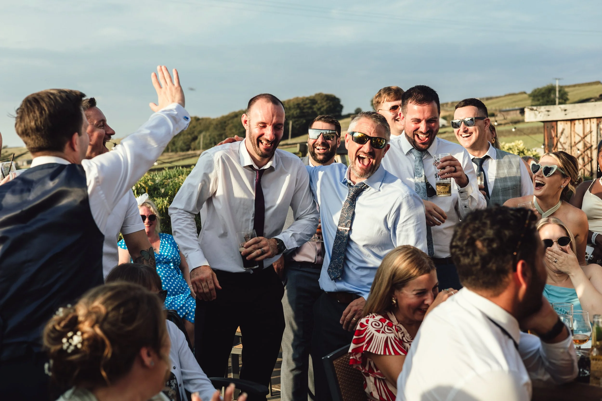 The Fleece Countryside Inn wedding photographer halifax west yorkshire photography