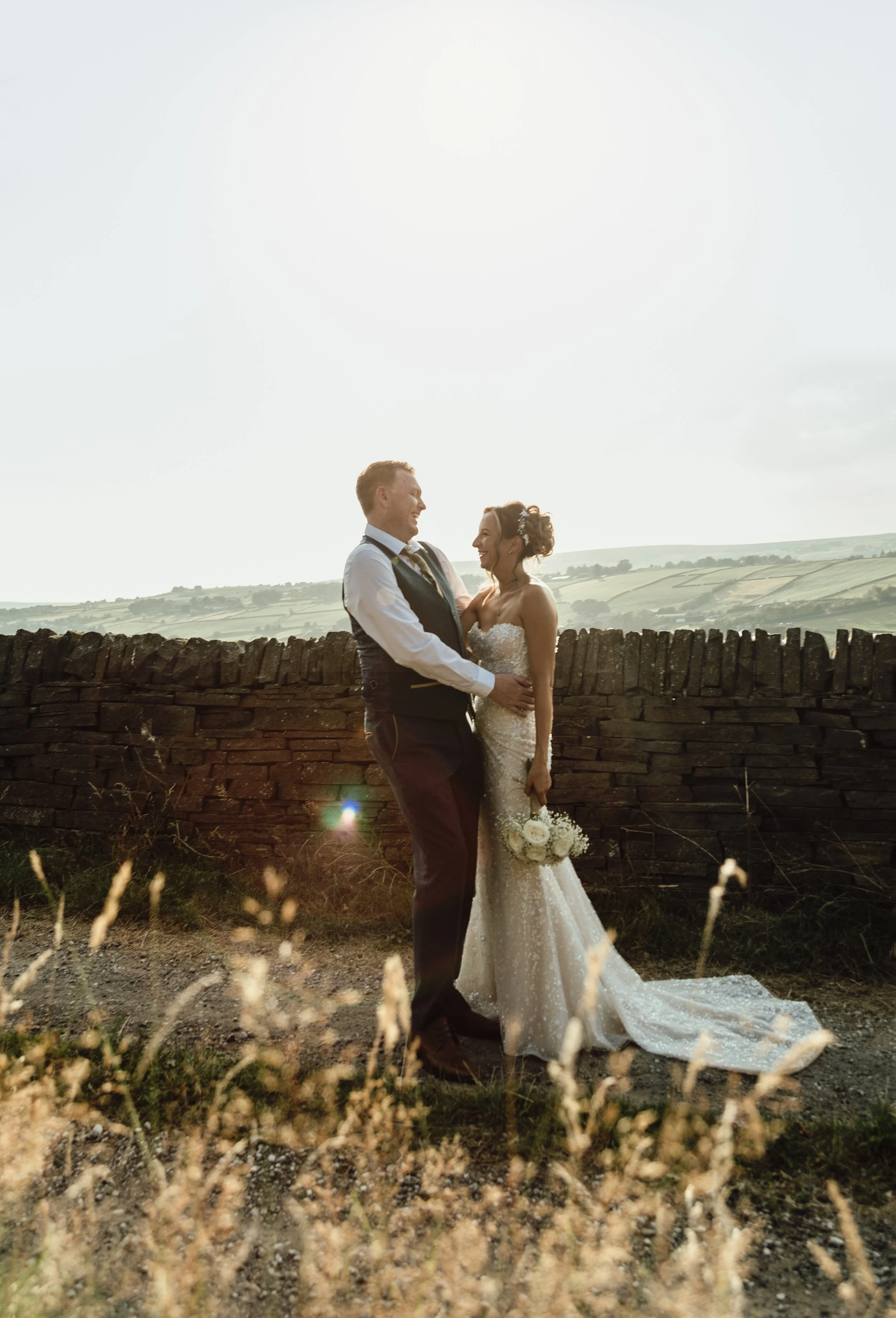 The Fleece Countryside Inn wedding photographer halifax west yorkshire photography
