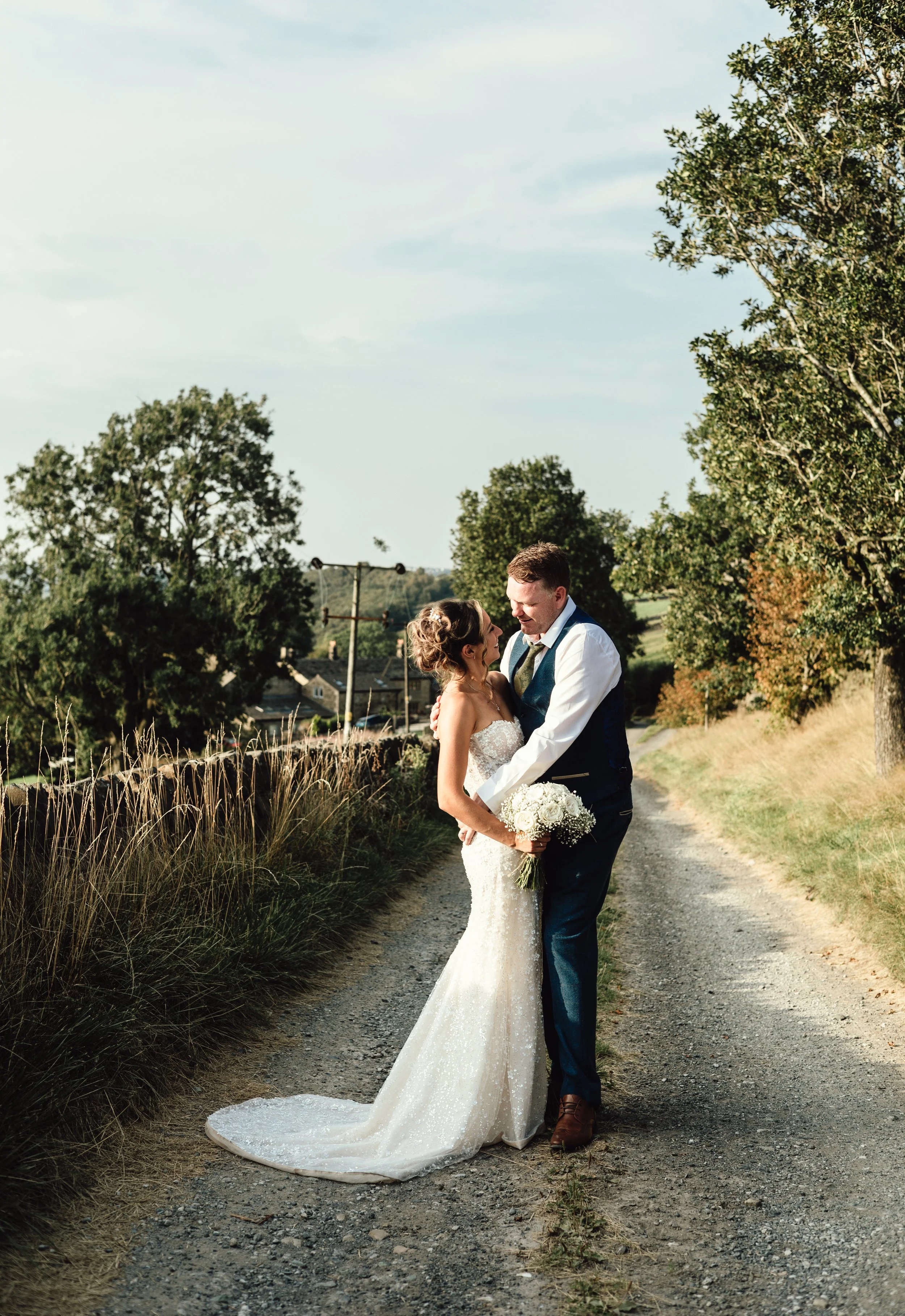 The Fleece Countryside Inn wedding photographer halifax west yorkshire photography