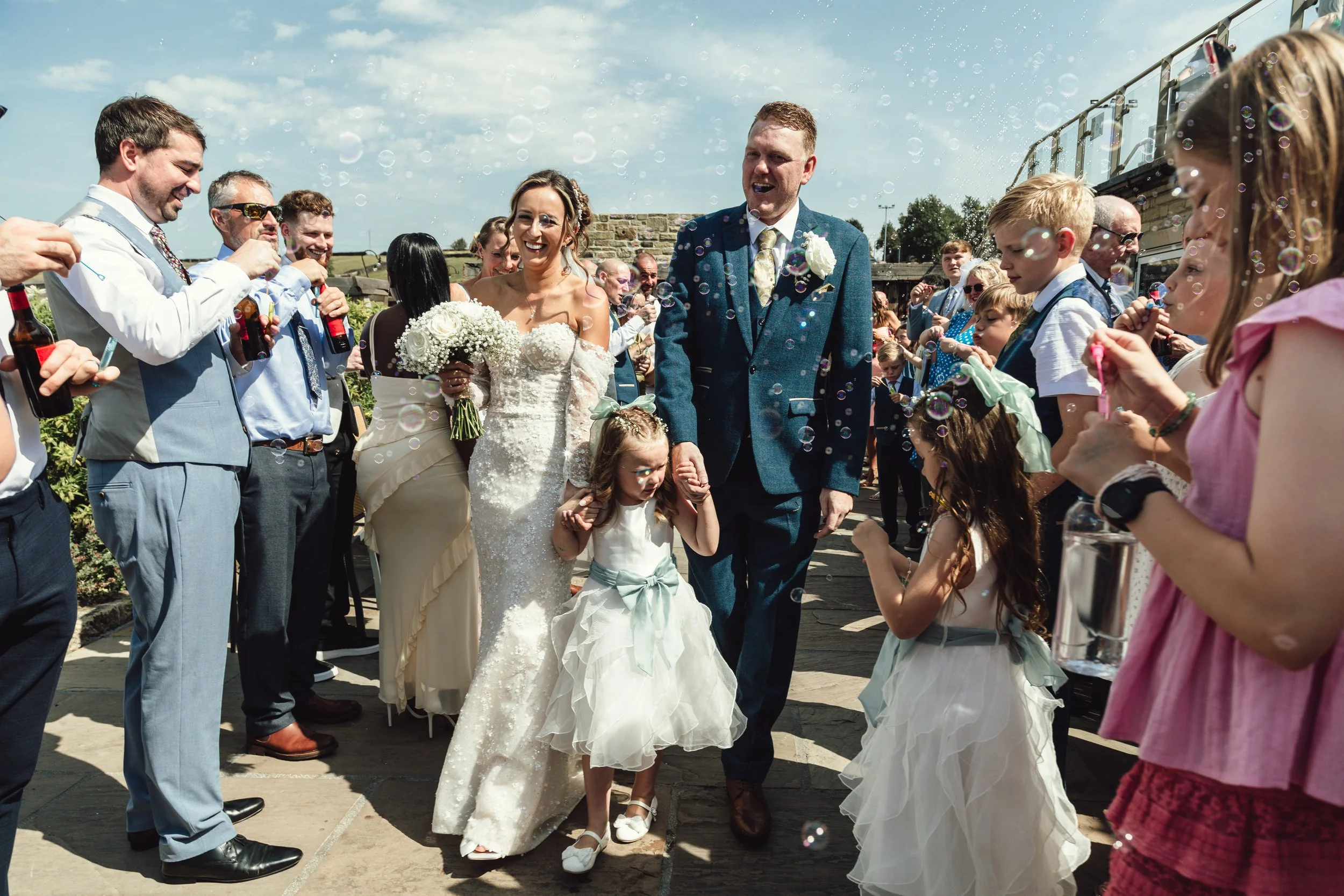 The Fleece Countryside Inn wedding photographer halifax west yorkshire photography