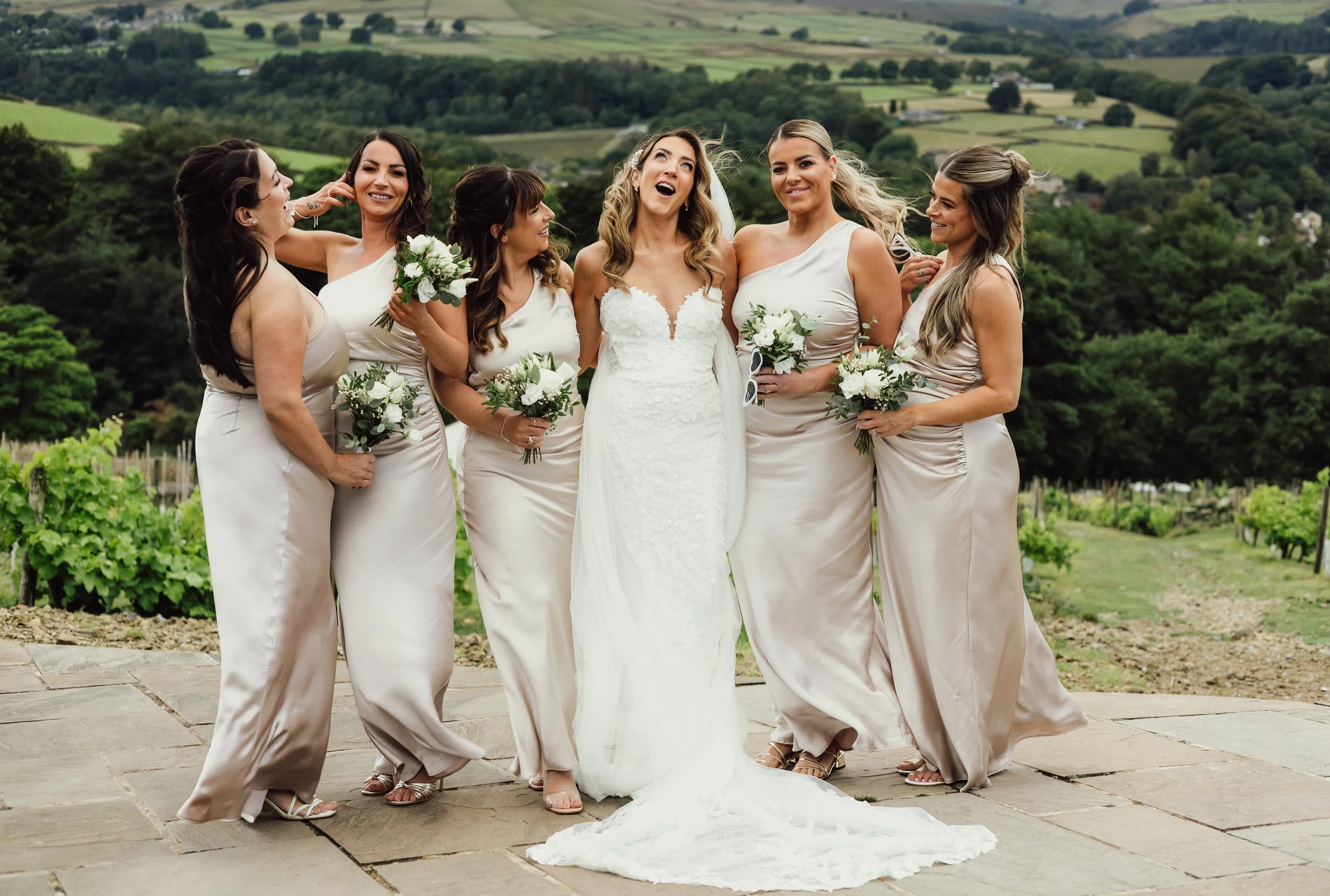 Holmfirth Vineyard wedding photographer huddersfield west yorkshire photography