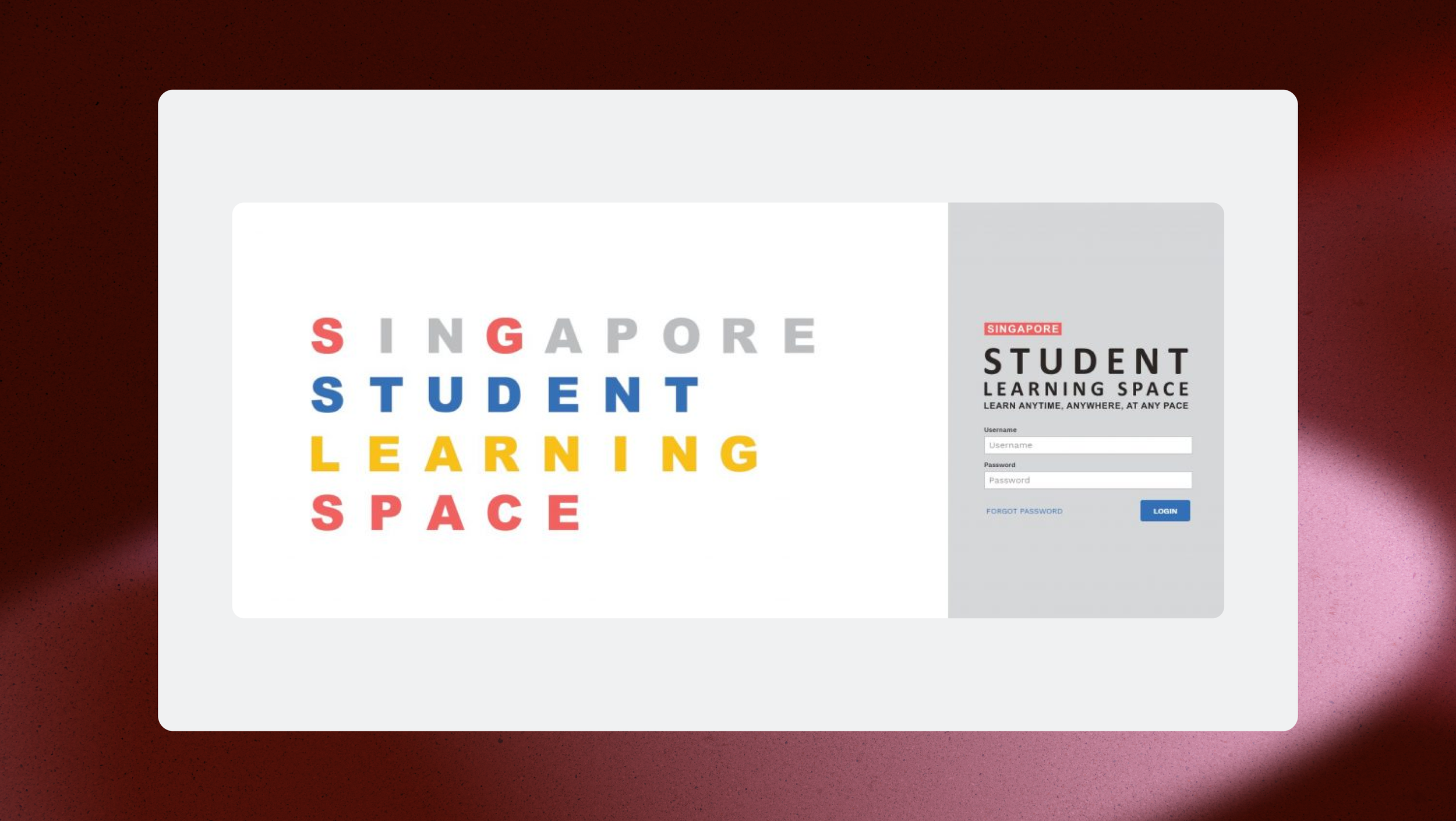 Student Learning Space