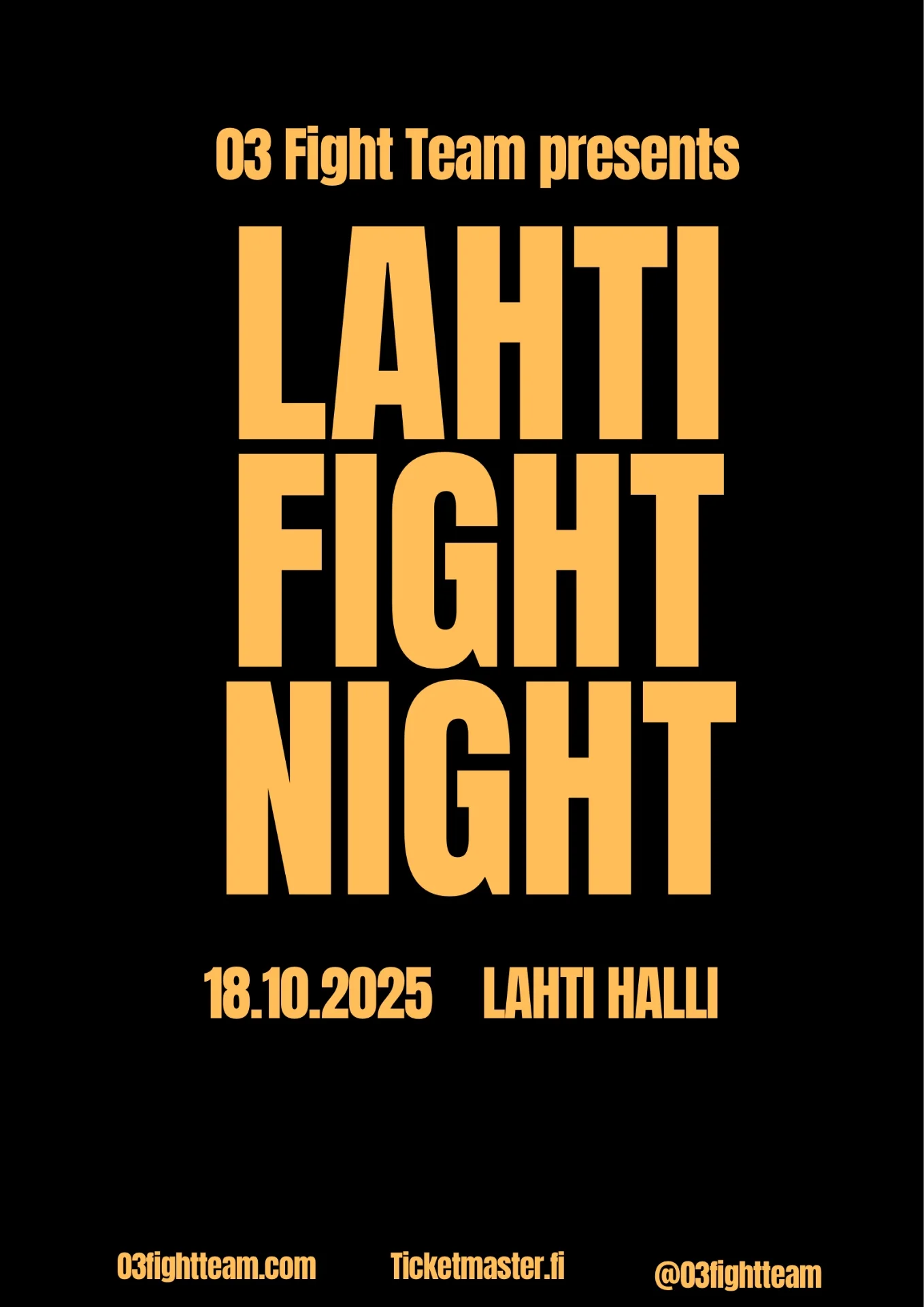 La 18.10.2025 Lahti Fight Night