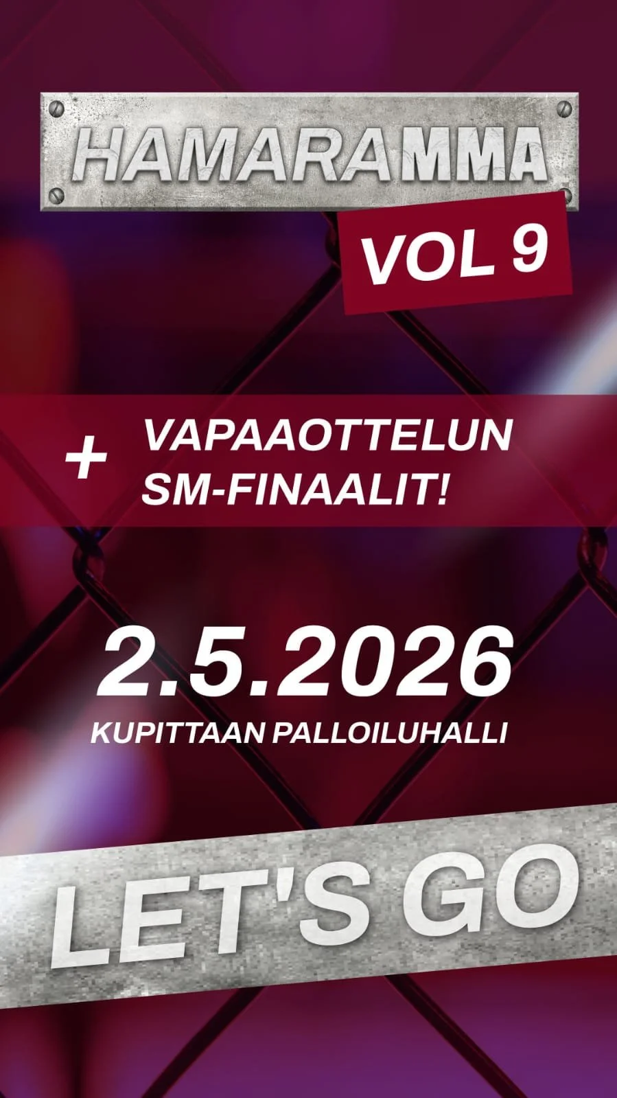 La 2.5.2026 Hamara MMA 9 / SM-finaalit Turku
