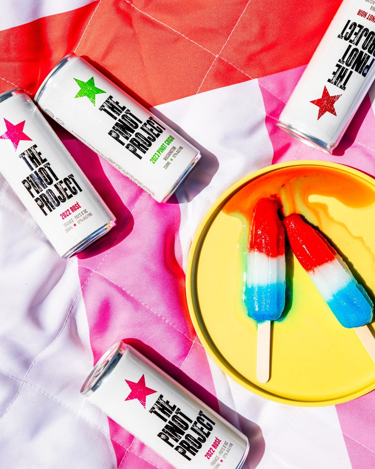 Grab the pops, chill the cans🍷🧊, and cue the fireworks🎆

Happy Fourth from The Pinot Project!
