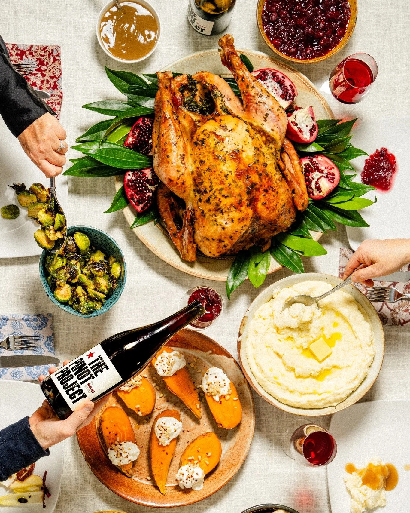 Thanksgiving made easy: a crowd-pleasing Pinot that pairs with everything on the table. 

The Pinot Project Pinot Noir&mdash;proof that great wine doesn&rsquo;t have to break the budget 🍷🦃