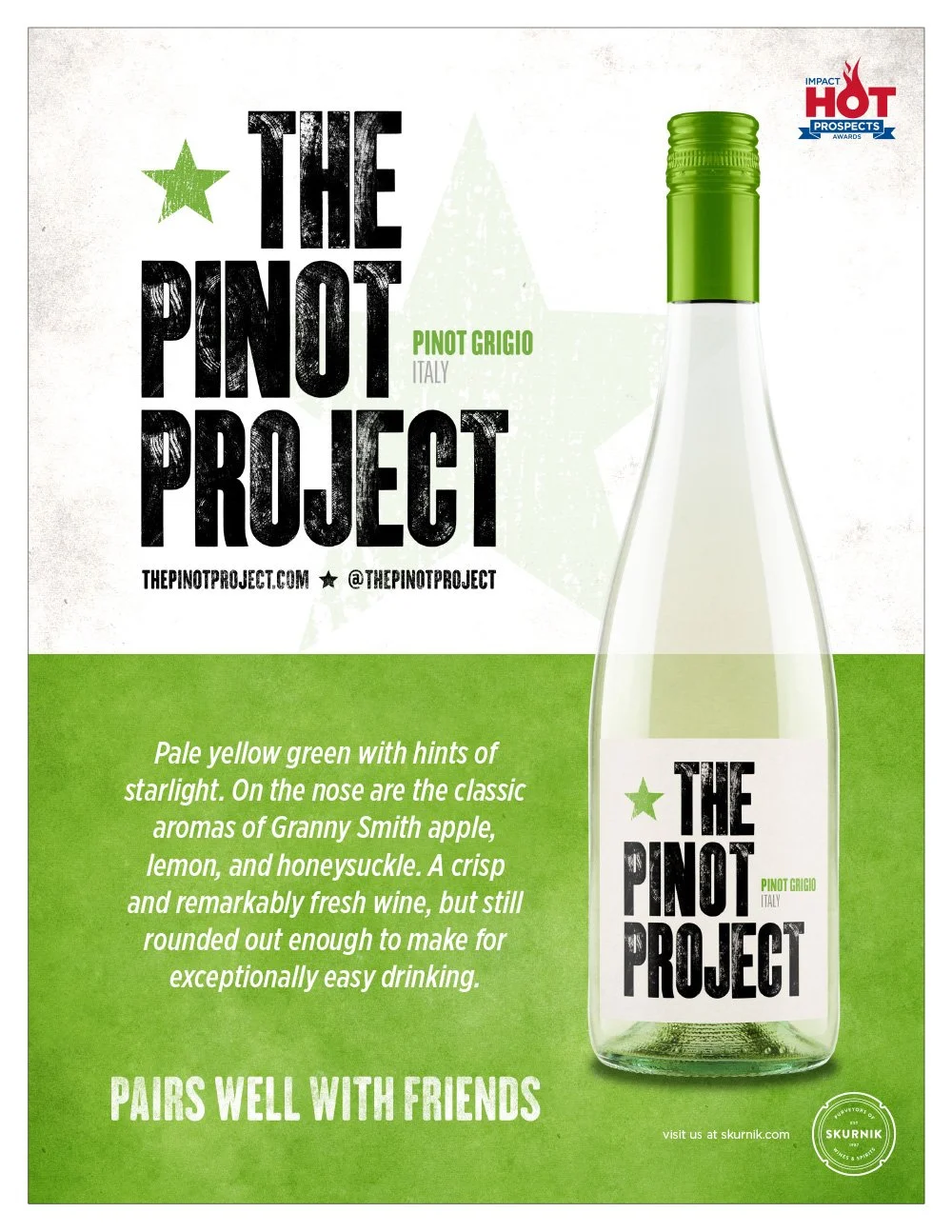 PINOT GRIGIO, 'ITALY' case card
