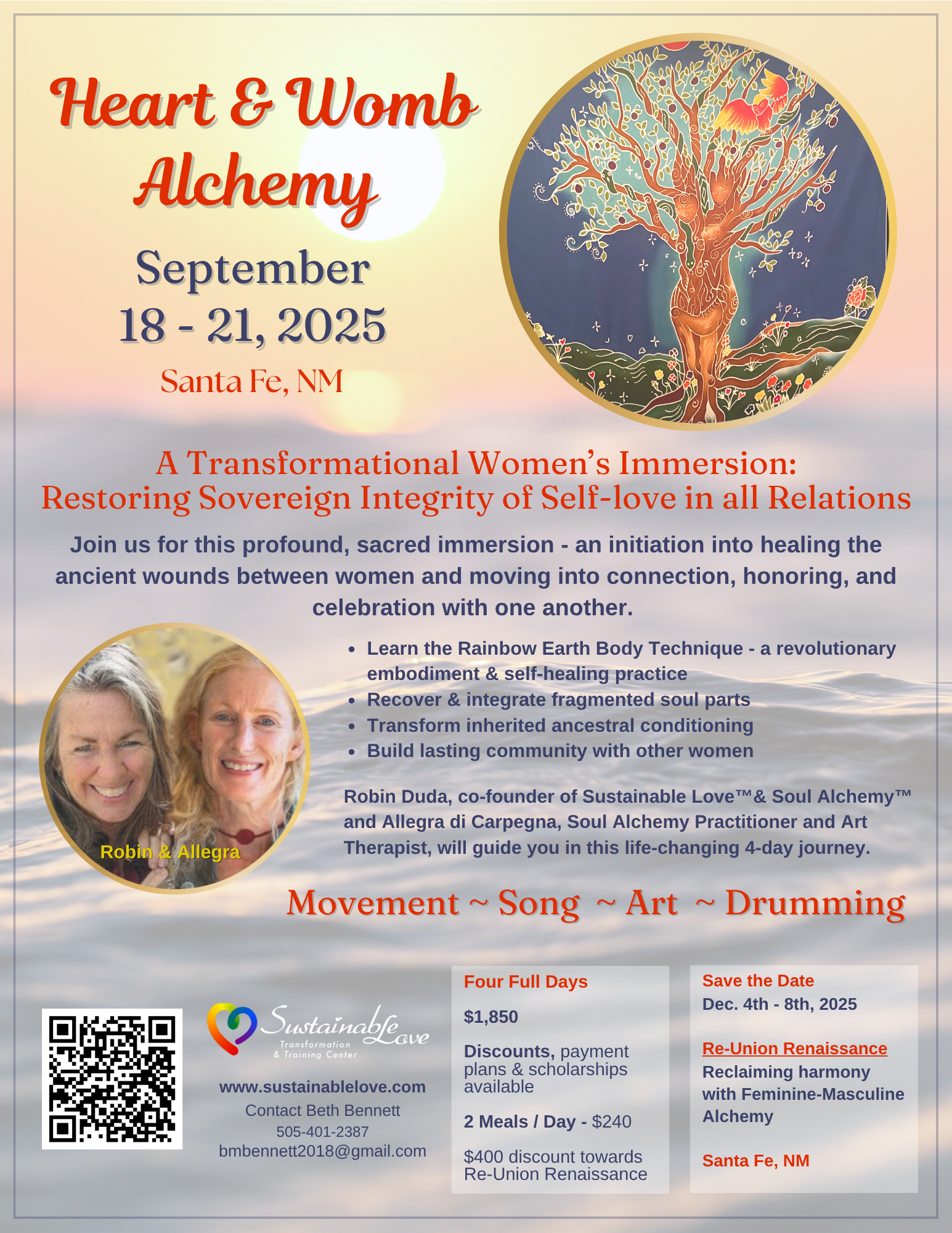 Heart and Womb Alchemy Santa Fe