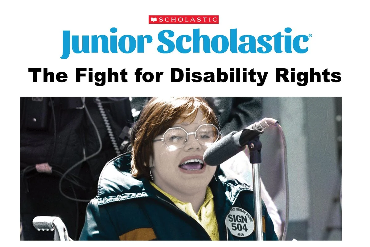 The Fight for Disability Rights Lesson by Junior Scholastic