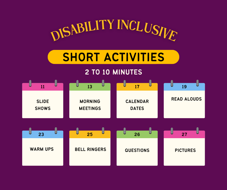 Short Activities