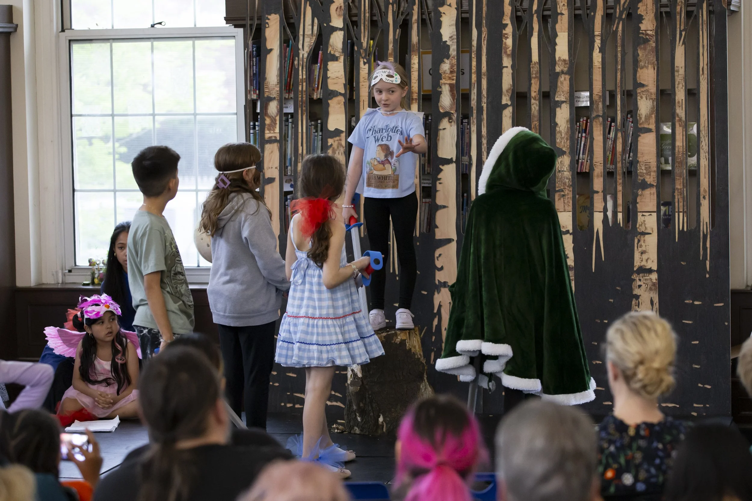 Performing Arts in Libraries Acting Class with Studio Playground in Providence Rhode Island