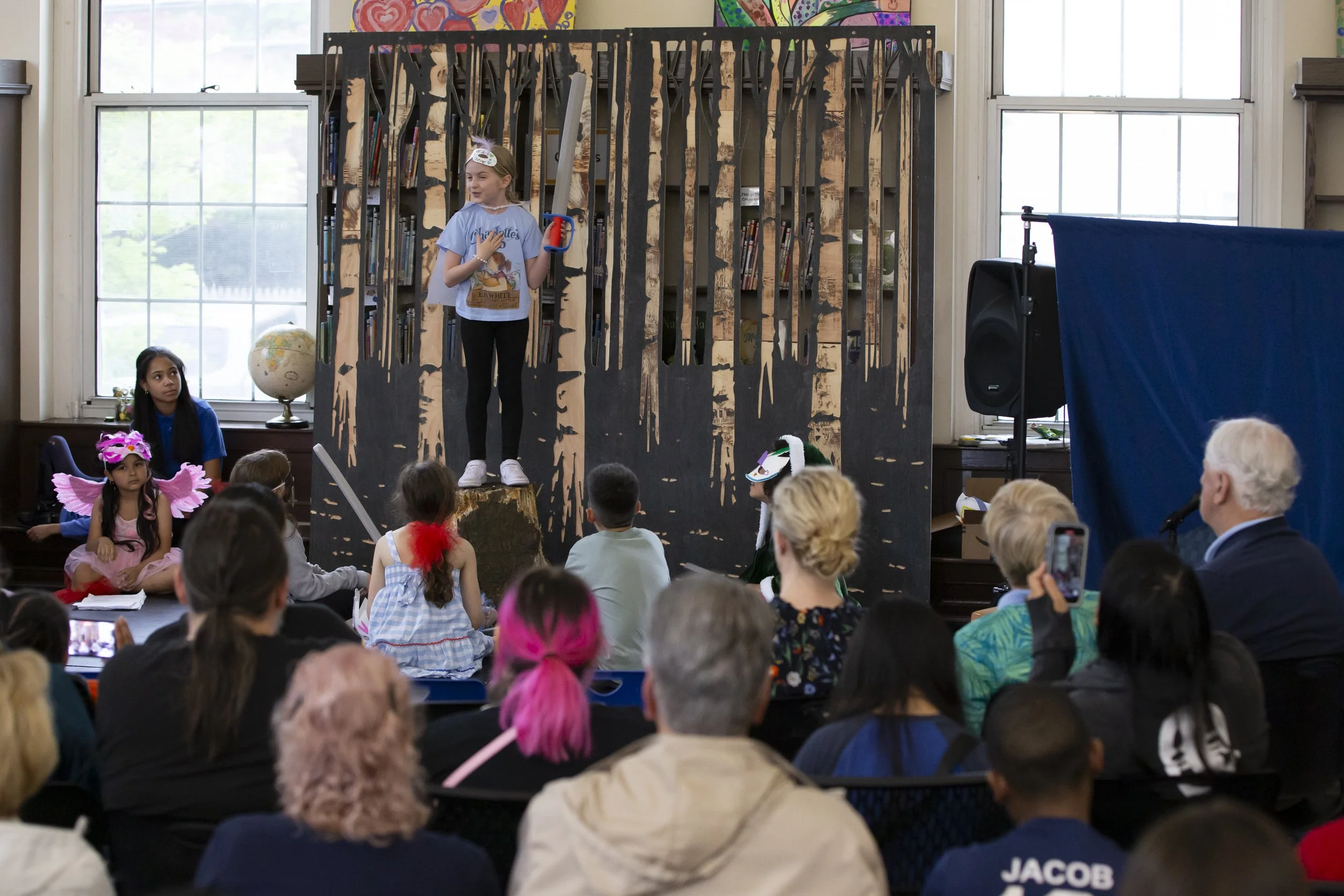 Studio Playground performing arts in libraries program in Providence