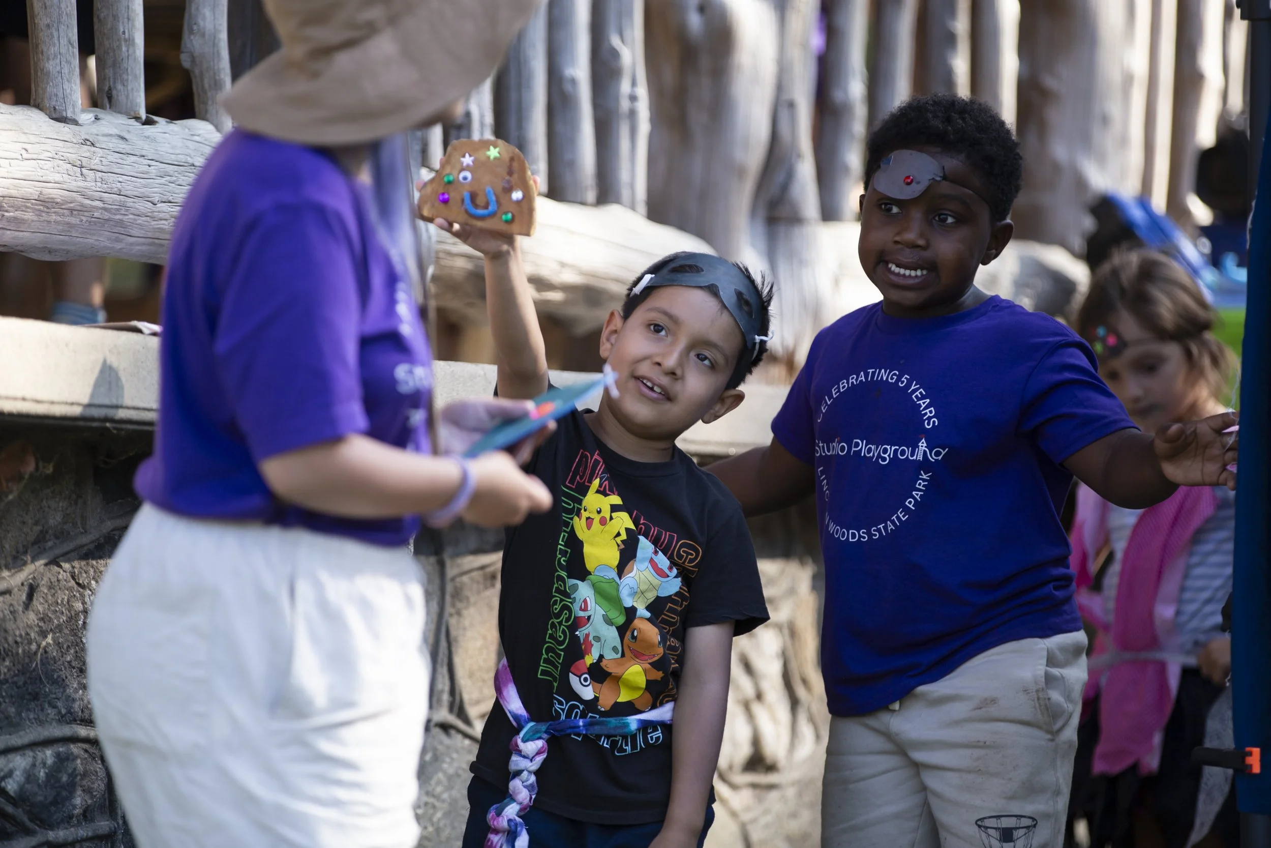 Studio Playground summer theater camp for kids in Lincoln Woods State Park Rhode Island