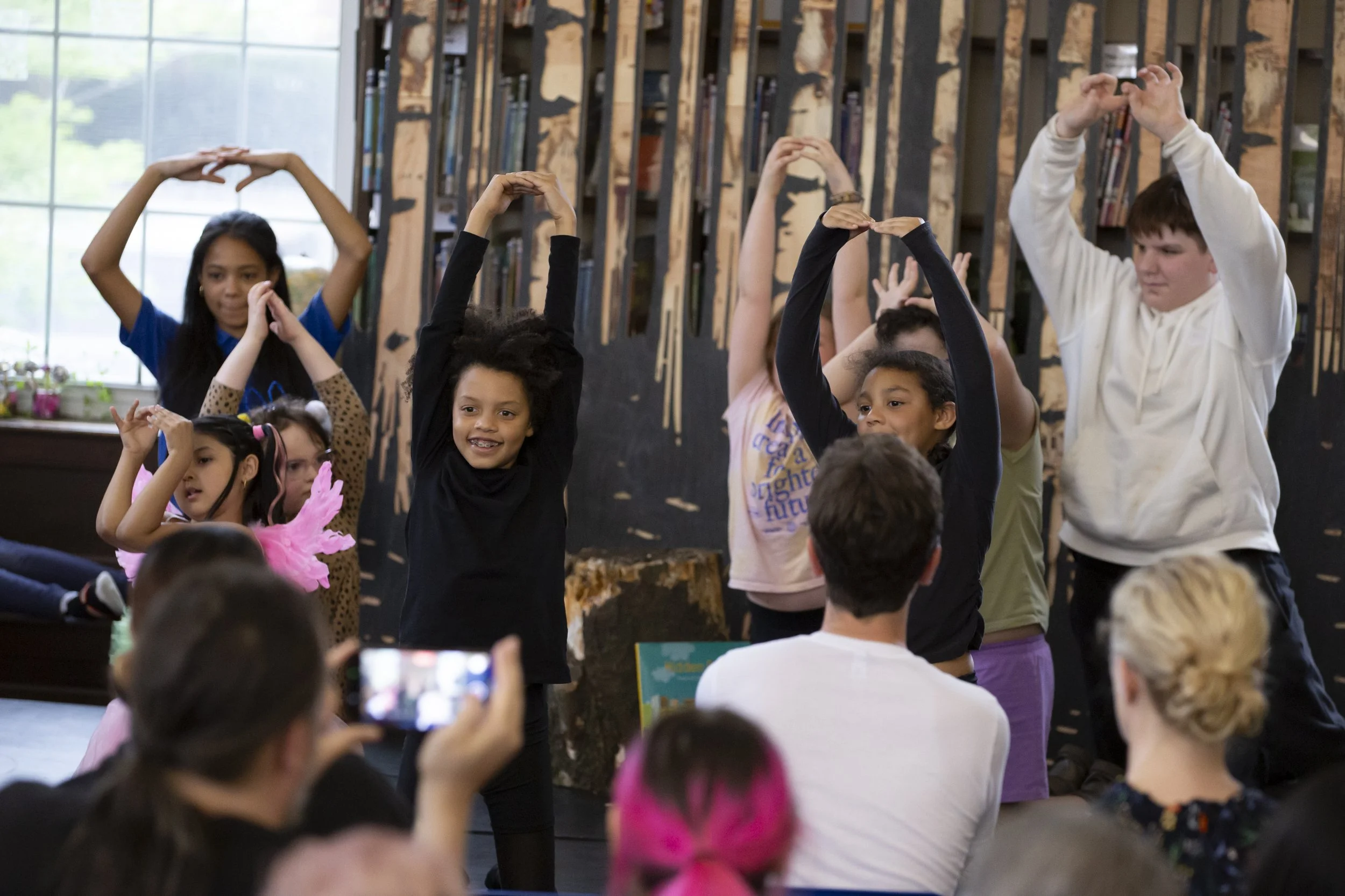 Studio Playground performing arts in libraries program in Providence