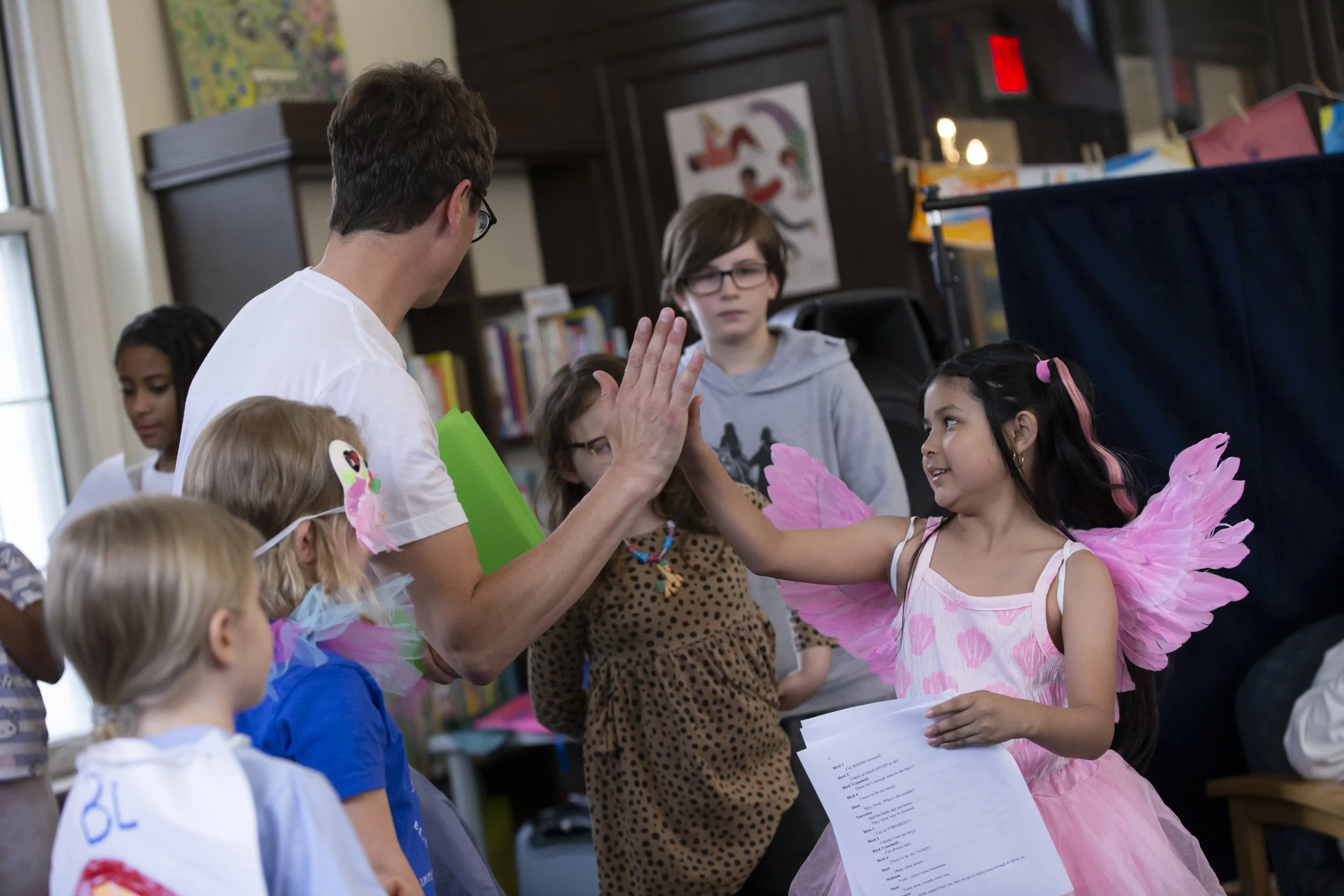 Studio Playground performing arts in libraries theater program for kids in Providence Rhode Island