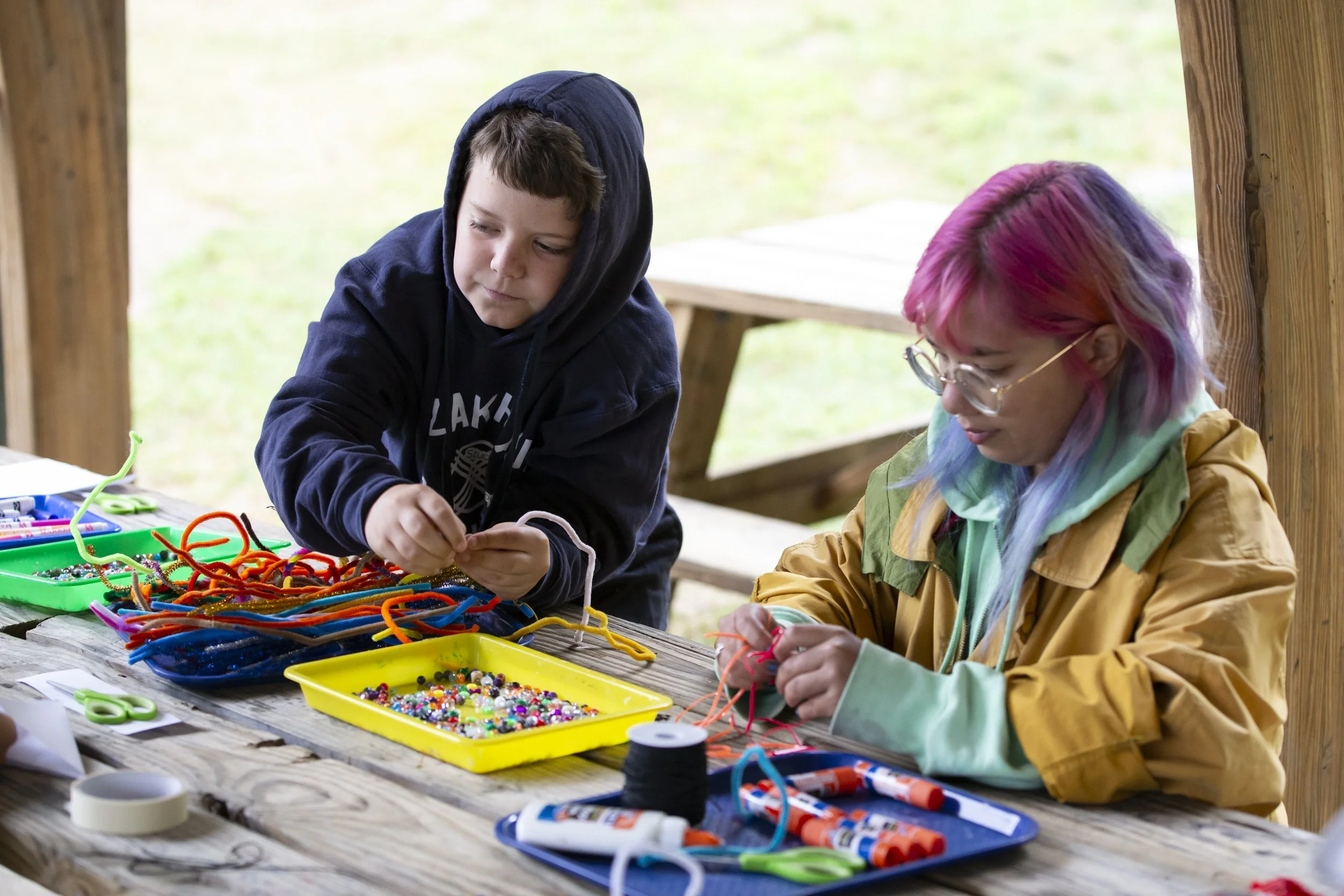Studio Playground summer theater camp for kids in Lincoln Woods State Park Rhode Island