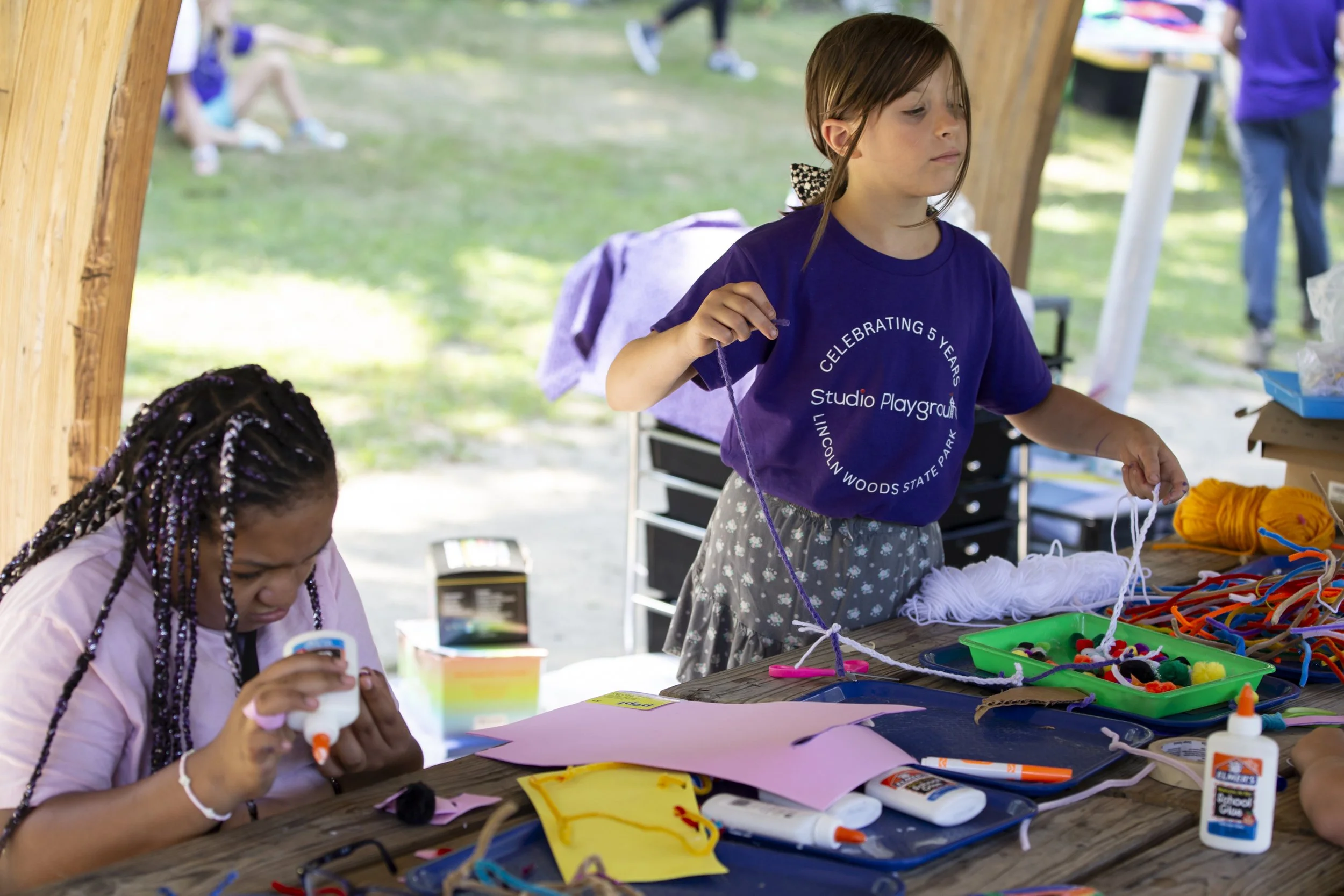 Studio Playground summer theater camp for kids in Lincoln Woods State Park Rhode Island