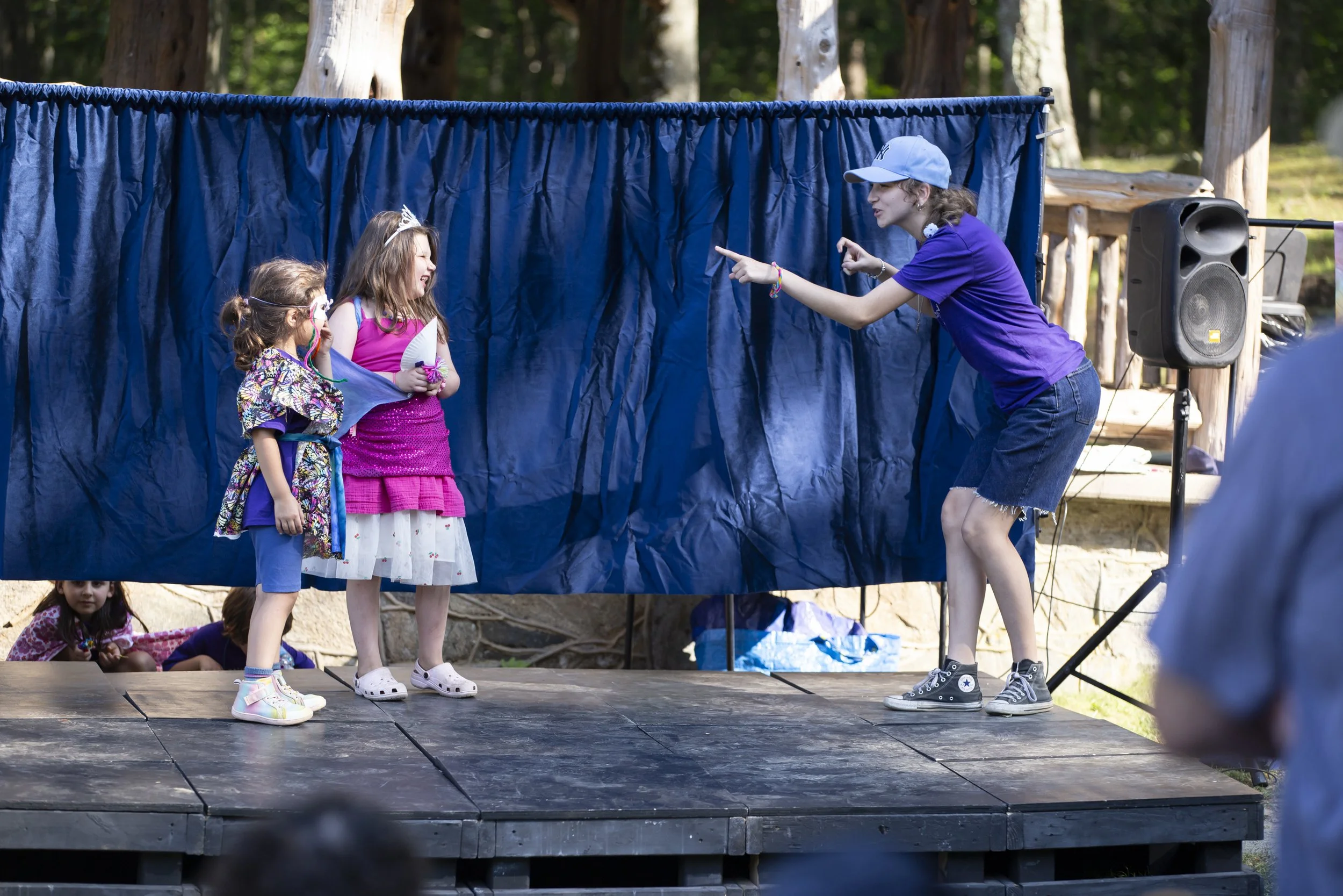Studio Playground summer theater camp for kids in Lincoln Woods State Park Rhode Island