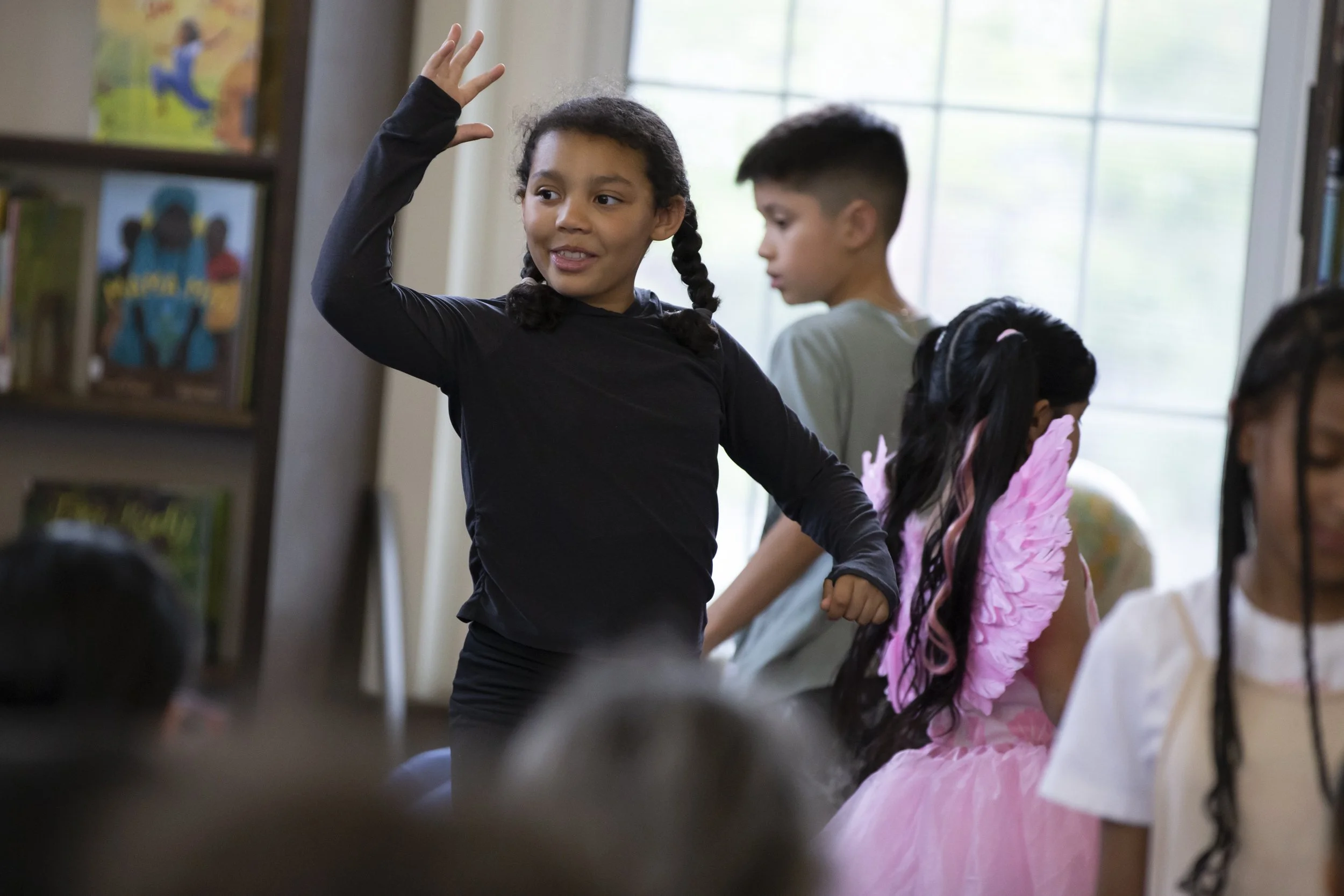 Studio Playground performing arts in libraries program in Providence