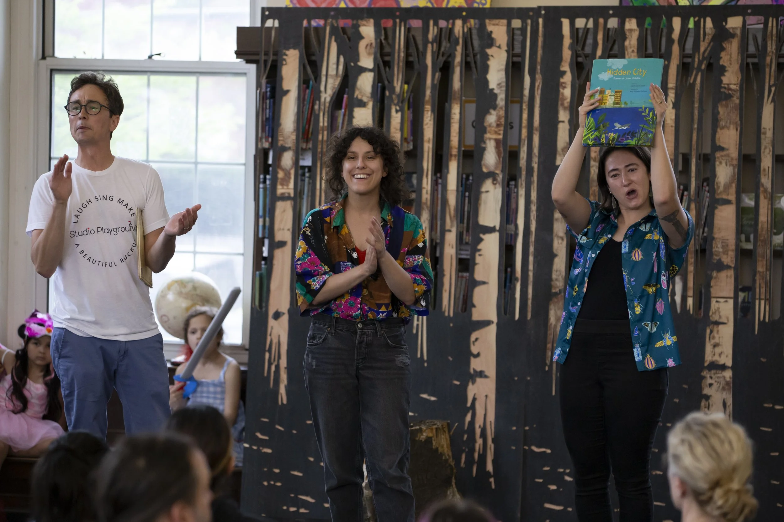 Studio Playground performing arts in libraries program in Providence