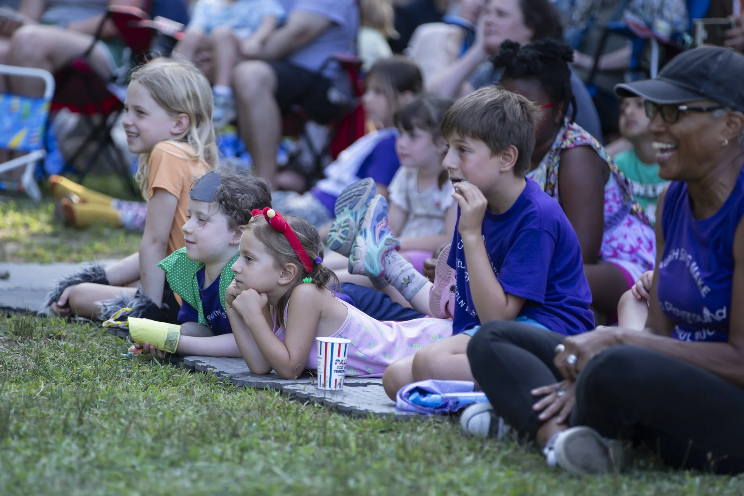 Studio Playground summer theater camp for kids in Lincoln Woods State Park Rhode Island