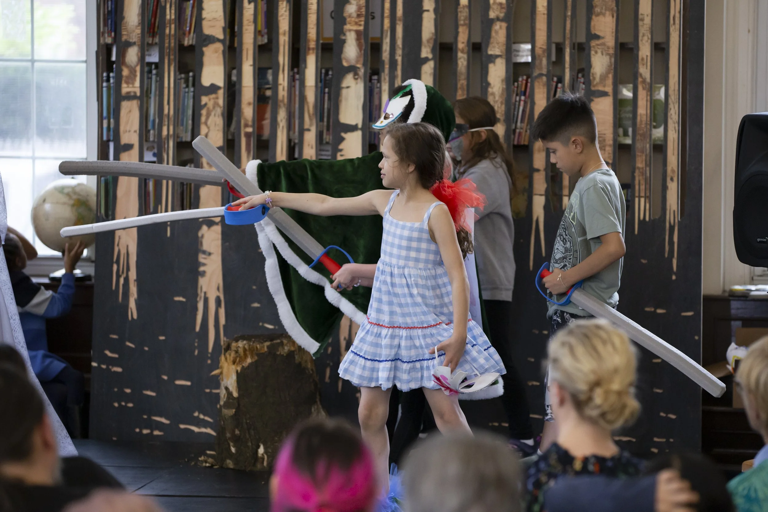 Studio Playground performing arts in libraries program in Providence